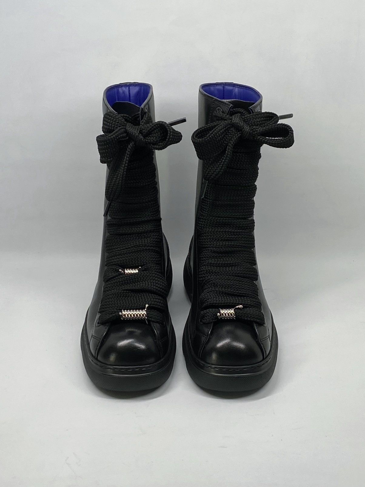 Burberry Burberry Ranger High Leather Boots size 37.5 Size US 7.5 / IT 37.5 - 4 Thumbnail