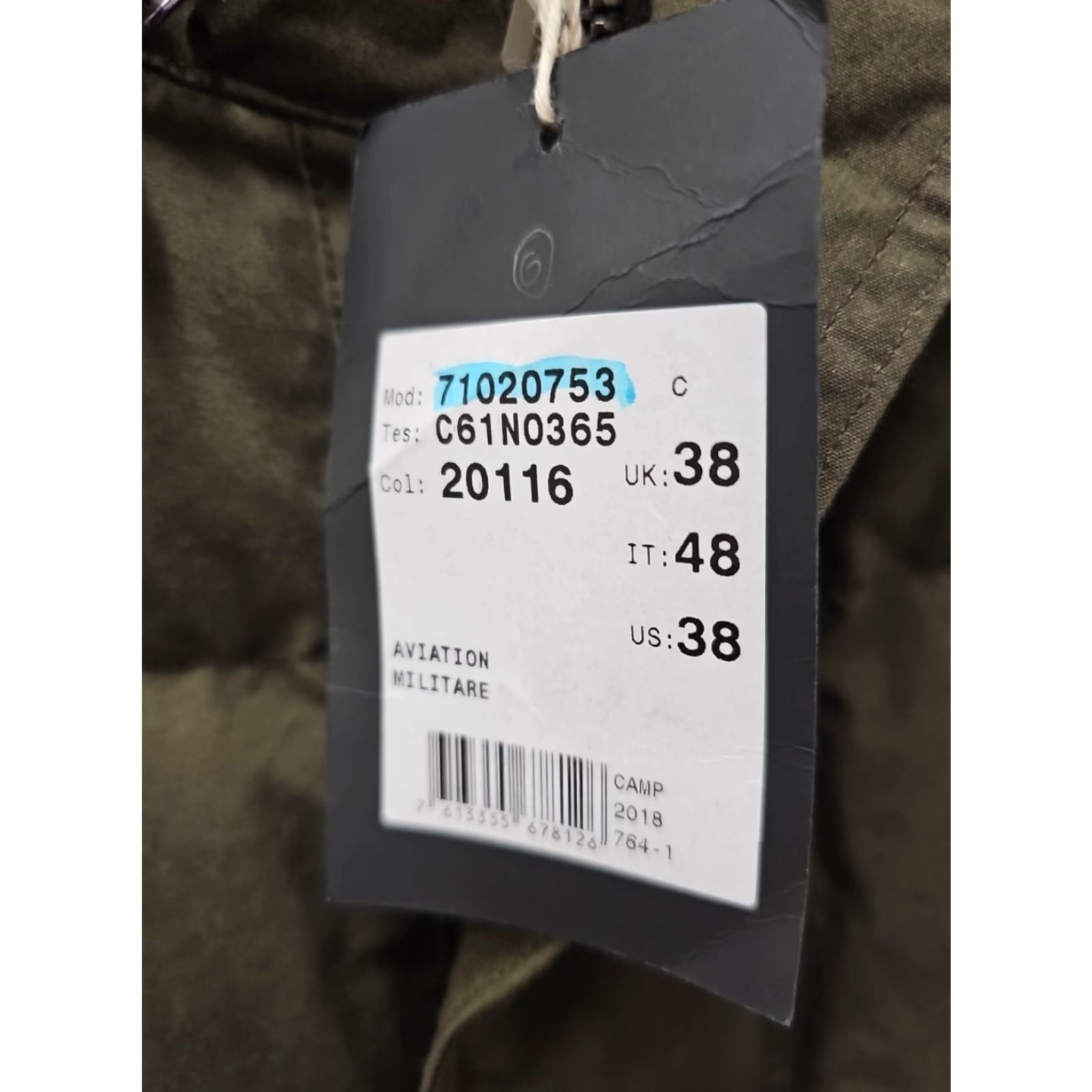 Belstaff VINTAGE Belstaff Jacket Military Puffer Down Green 38 Men Chest 22 Length 26 Size US XXS / EU 40 - 2 Thumbnail