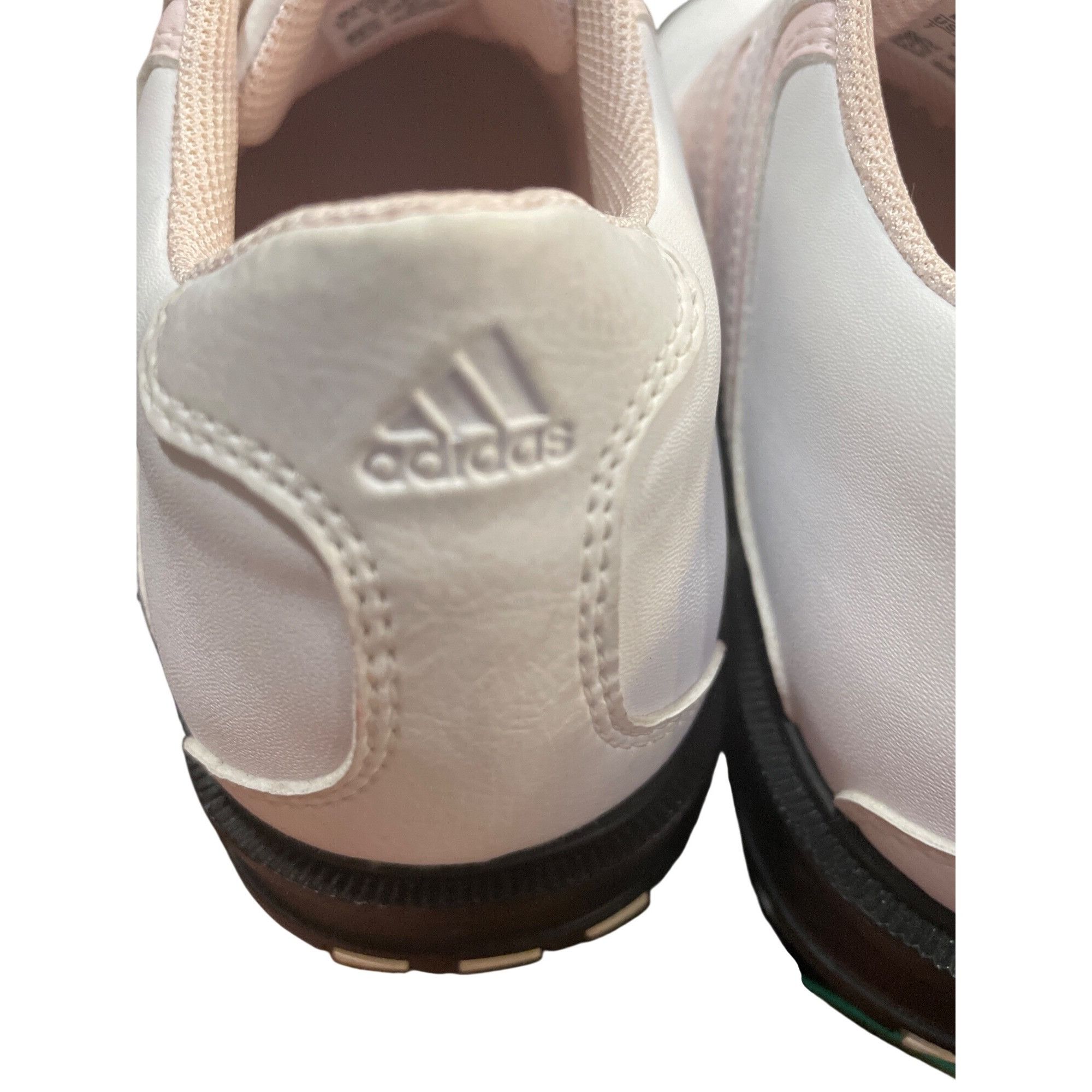 Adidas Adidas 738167 Traxion 2 Wms soft white pink golf shoes sneak Size US 7 / IT 37 - 14 Thumbnail