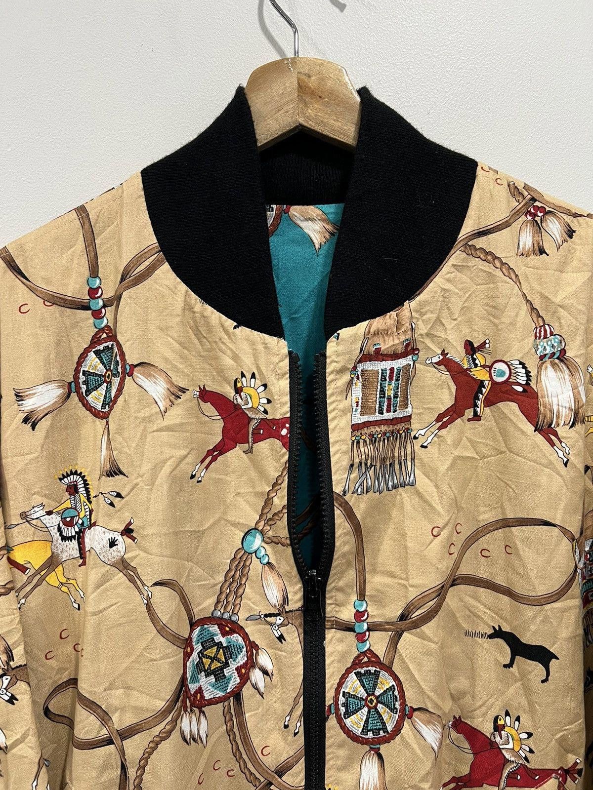 Vintage Vintage Reversible Equestrian Horses All Over Print Jacket Size US XL / EU 56 / 4 - 4 Thumbnail