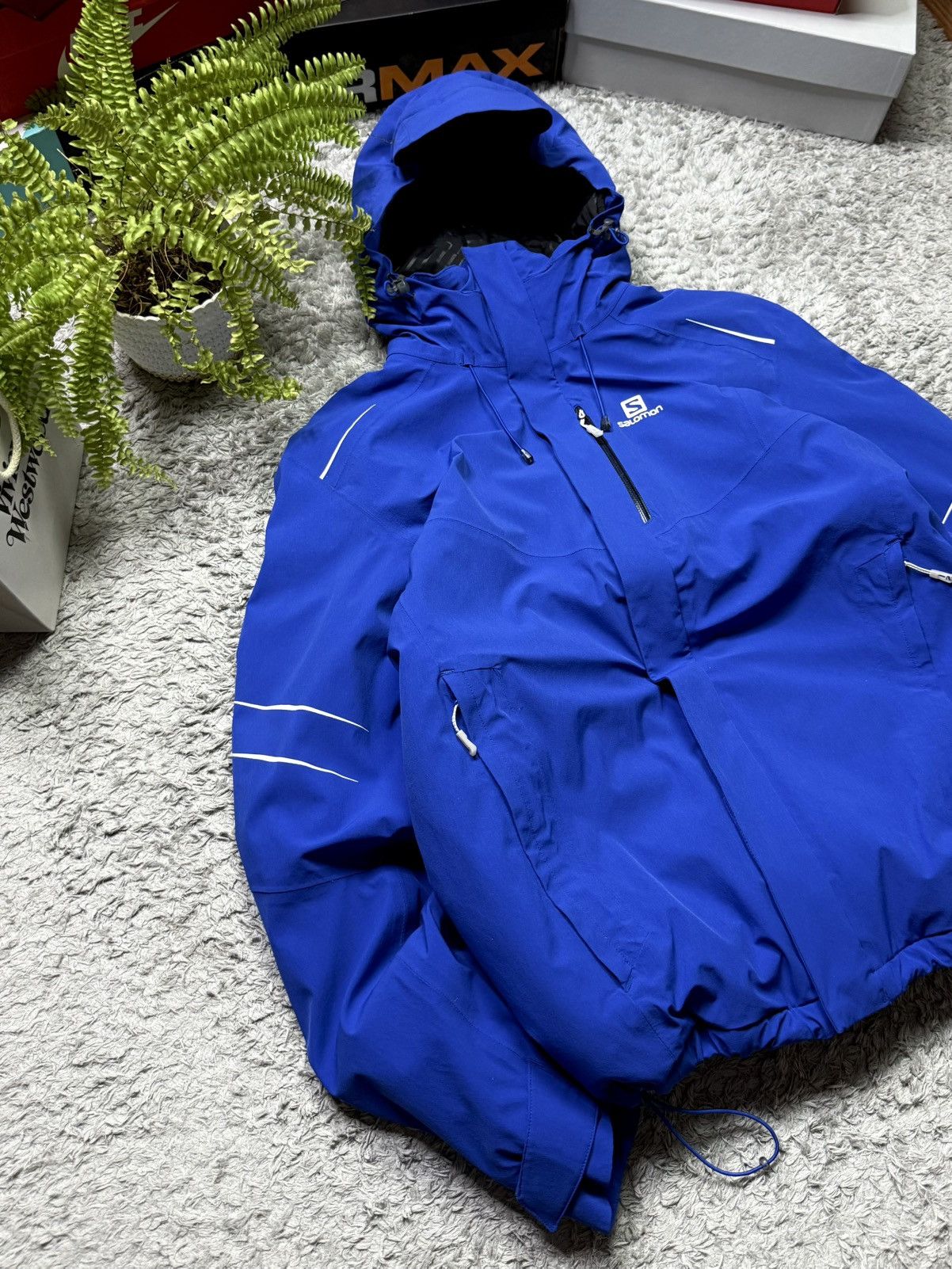 Salomon Gore-tex Solomon Jacket Outdoor Waterproof Puffer Logo Drill Size US XL / EU 56 / 4 - 2 Thumbnail