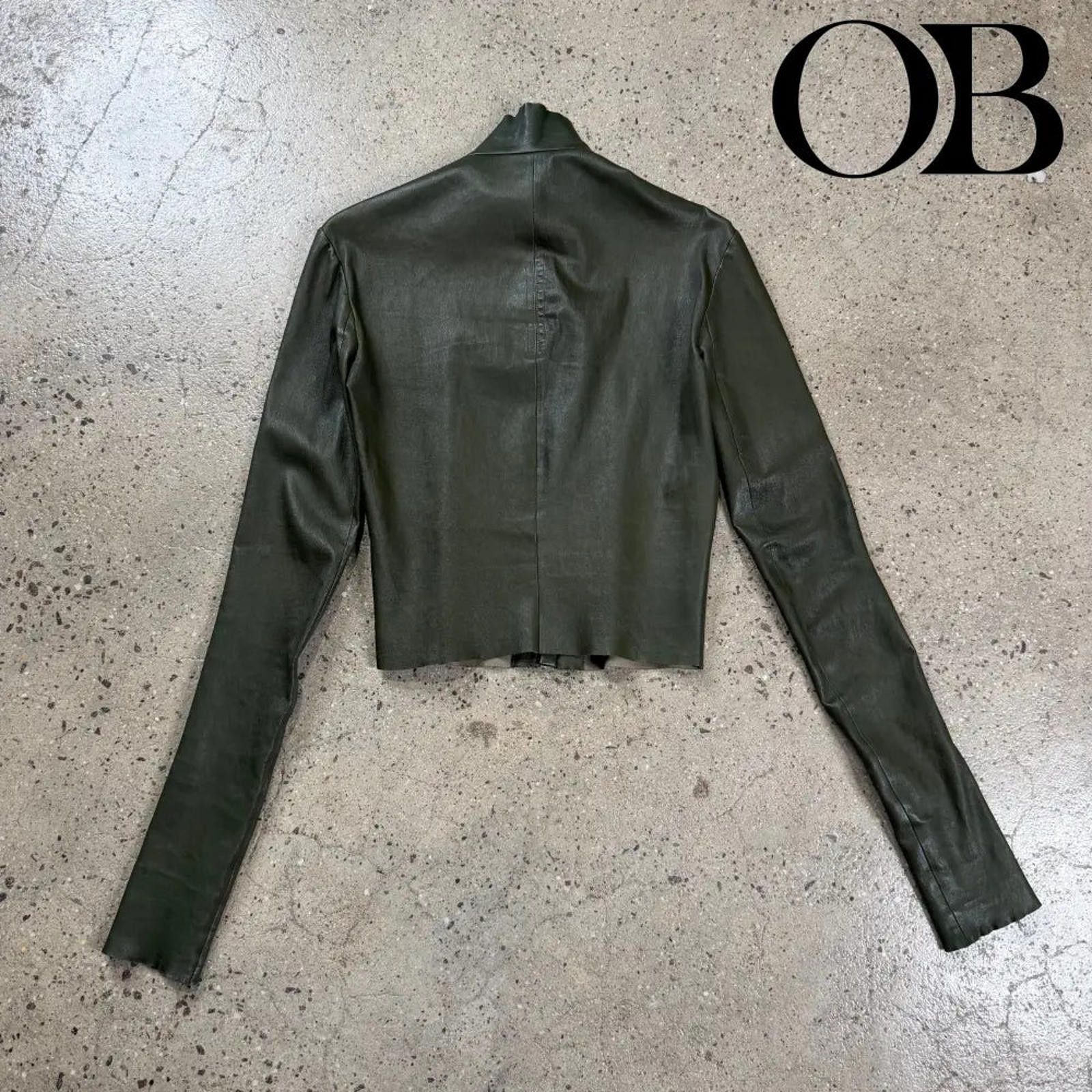 Rick Owens Rick Owens Gethsemane Gary Leather Jacket Size US S / EU 44-46 / 1 - 4 Thumbnail