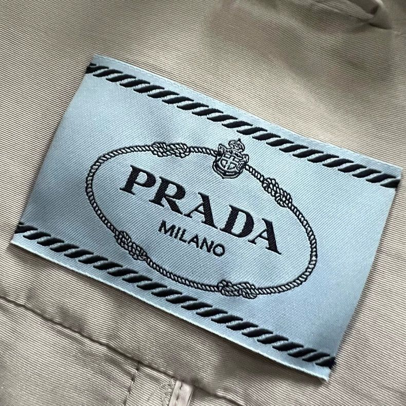Prada Prada Size 38 Light pink lapel windbreaker jacket 2502-Ne Size US XS / EU 42 / 0 - 3 Thumbnail