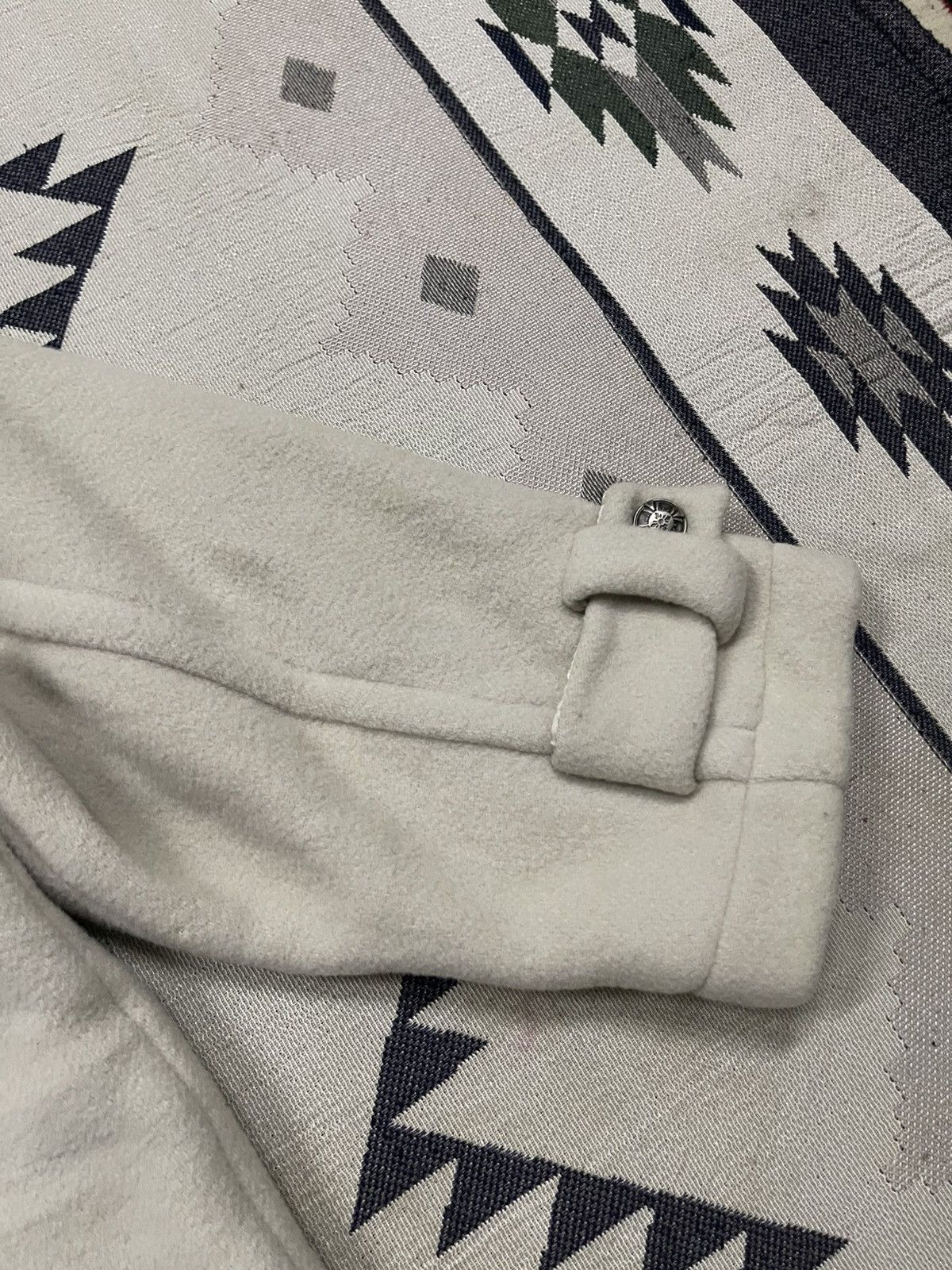 United Colors Of Benetton 1990s UNITED COLORS OF BENETTON WOOL DUFFLE HOODED COAT Size XS / US 0-2 / IT 36-38 - 20 Thumbnail