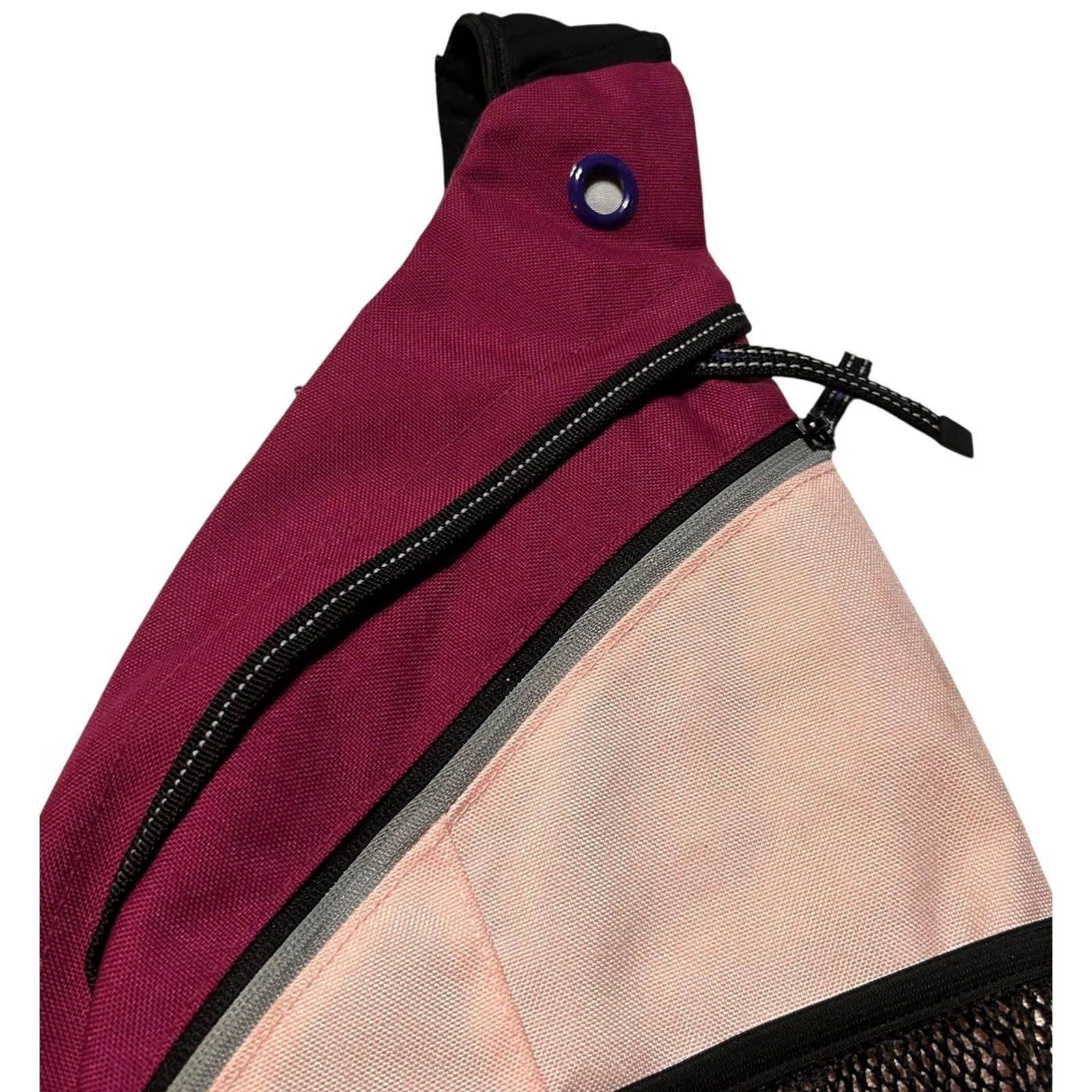 Lands' End Lands' End Pink Sling Crossbody Shoulder Bag Purse Nylon Women’s Tote Size ONE SIZE - 4 Thumbnail