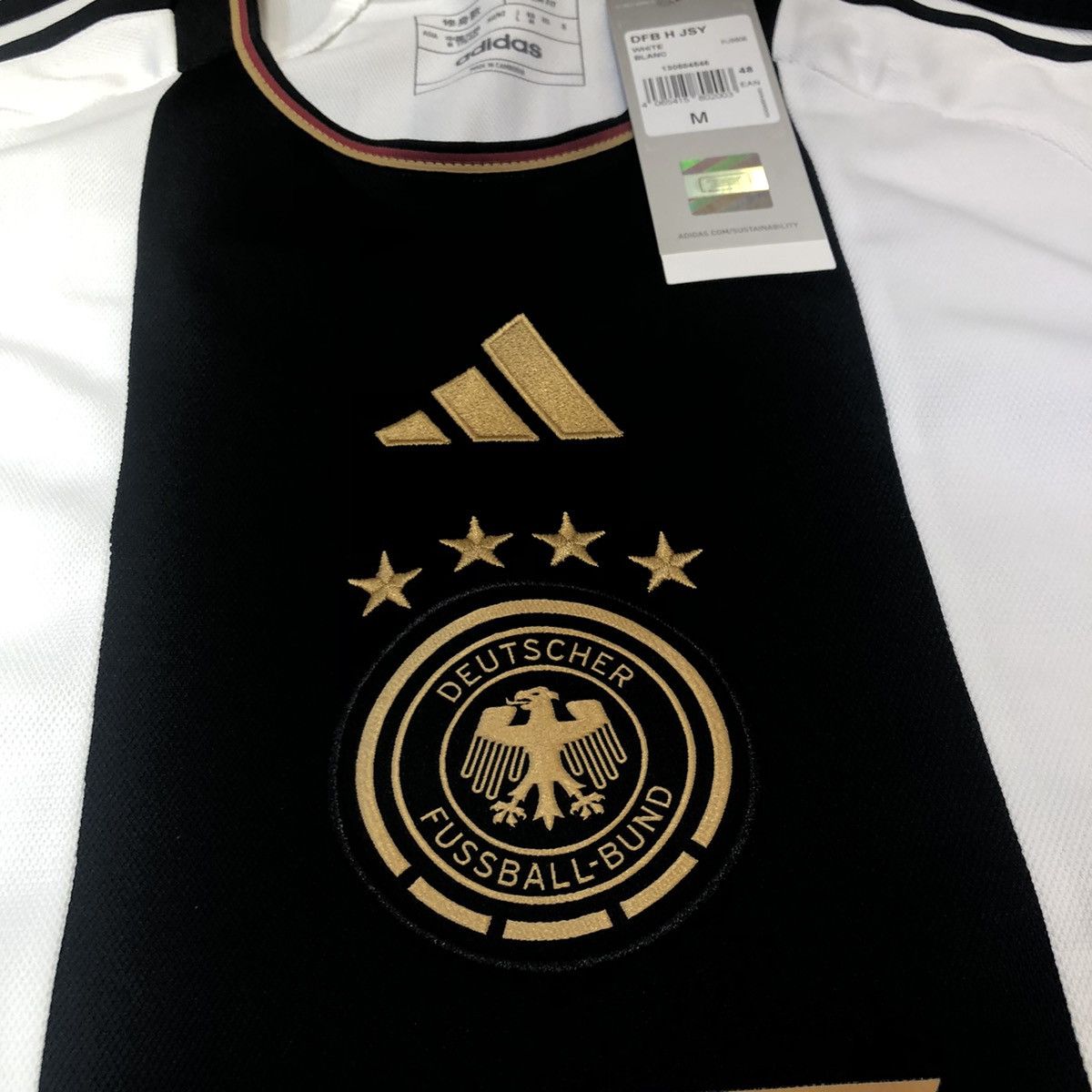 Adidas Germany 22/23 home shirt #13 Muller (Bnwt) Size US M / EU 48-50 / 2 - 5 Thumbnail