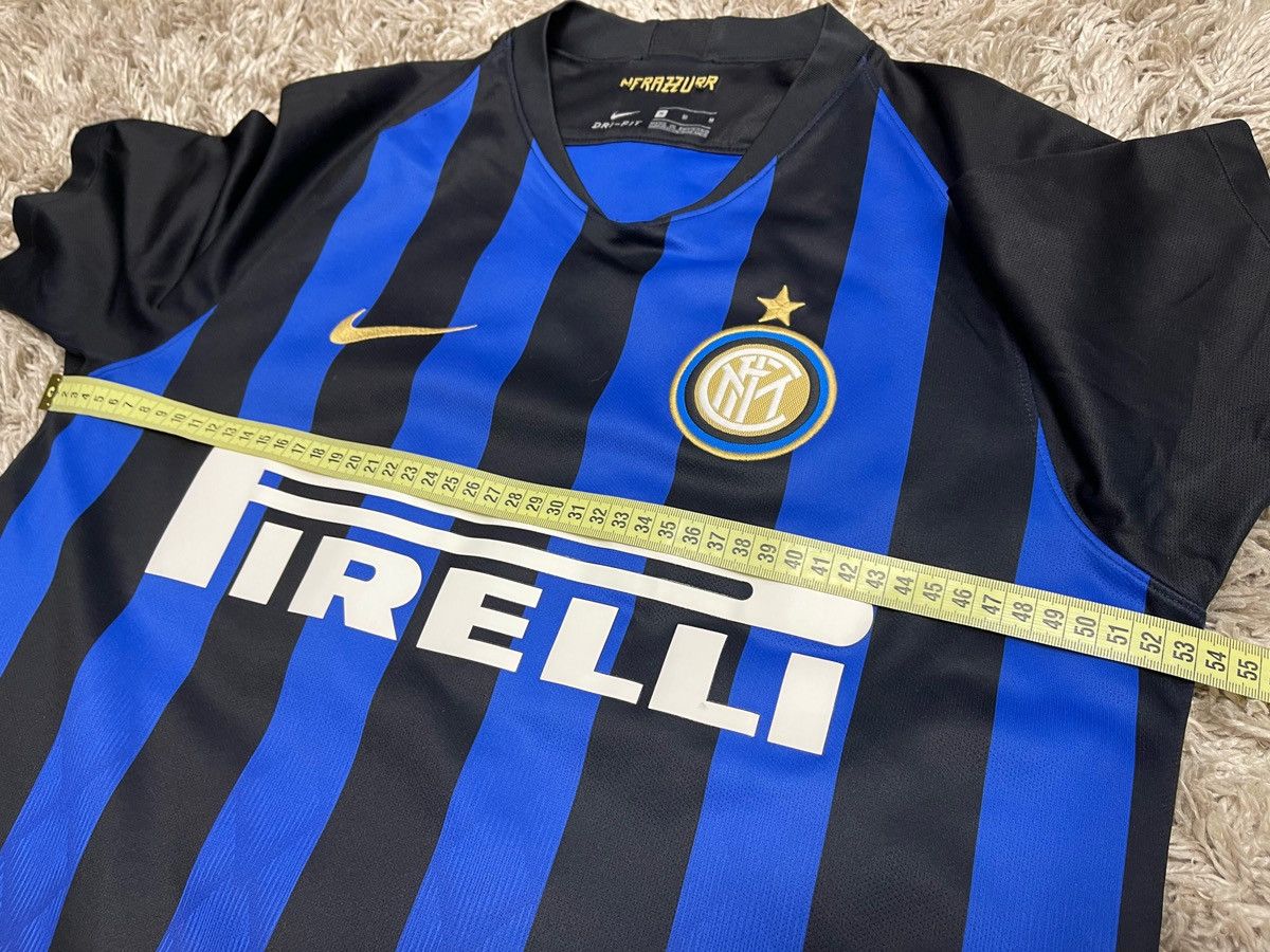Nike INTER MILAN 2018 2019 HOME FOOTBALL SHIRT JERSEY NIKE Size US M / EU 48-50 / 2 - 9 Thumbnail