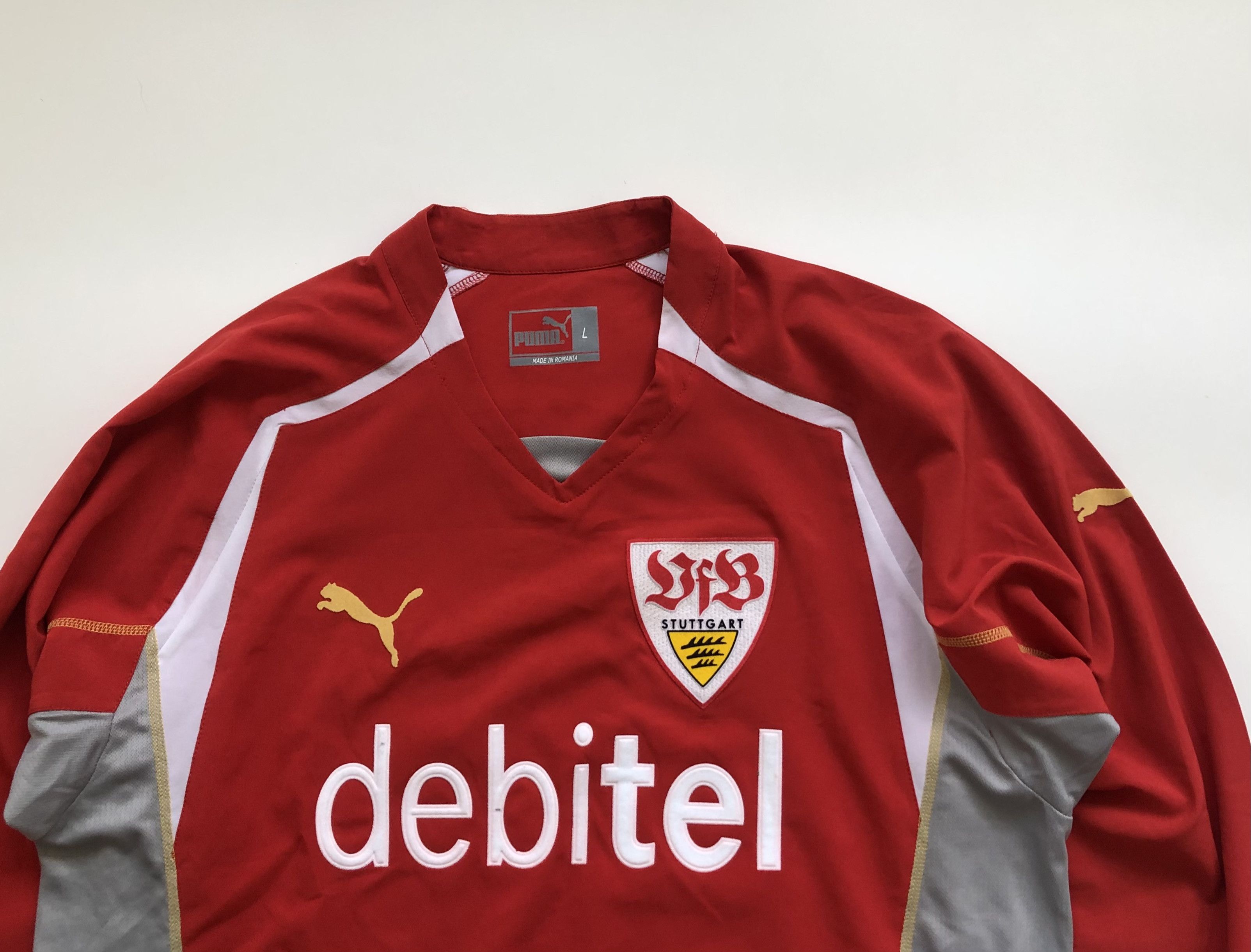 Puma Vintage Football Jersey Stuttgart 2004-2005 Away Puma Size US L / EU 52-54 / 3 - 2 Thumbnail