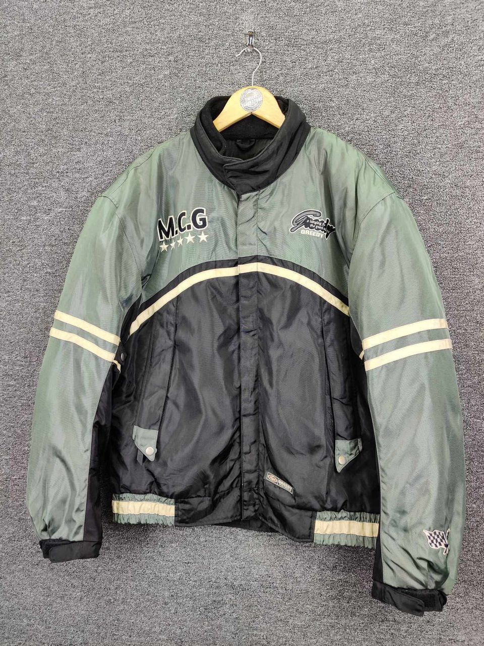 Greedy Genius Vintage Greedy Racing Motorcycle Ridding Jacket Size US L / EU 52-54 / 3 - 2 Thumbnail