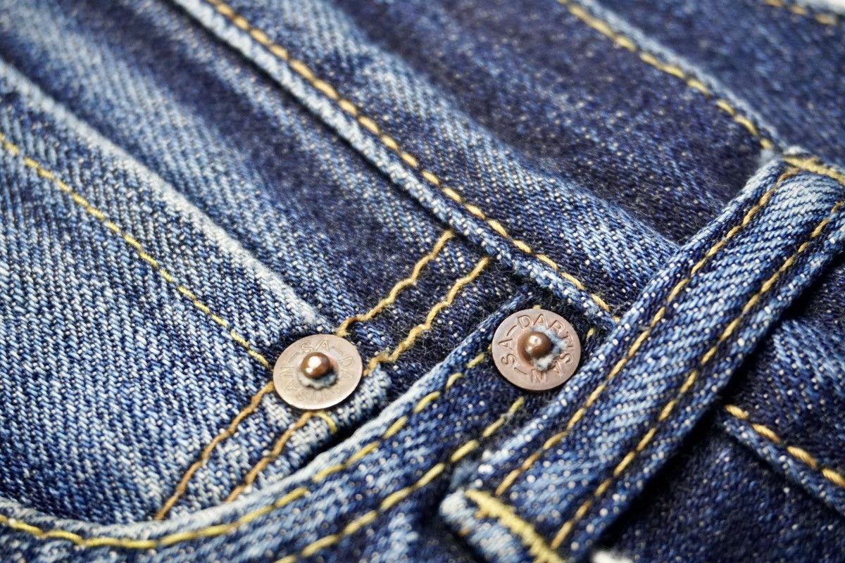 Japanese Brand Studio D Artisan jeans denim redline selvedge japanese brand Size US 32 / EU 48 - 7 Thumbnail