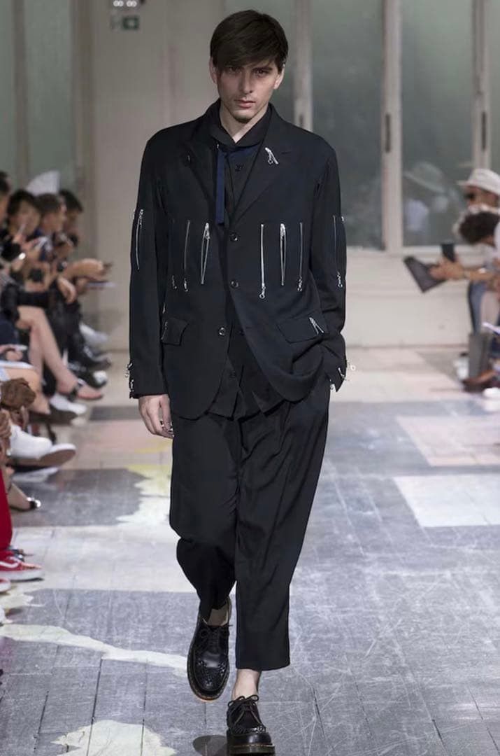 Yohji Yamamoto UNUSED Pour Homme SS18 Zipper Jacket Rare Size US XL / EU 56 / 4 - 1 Thumbnail