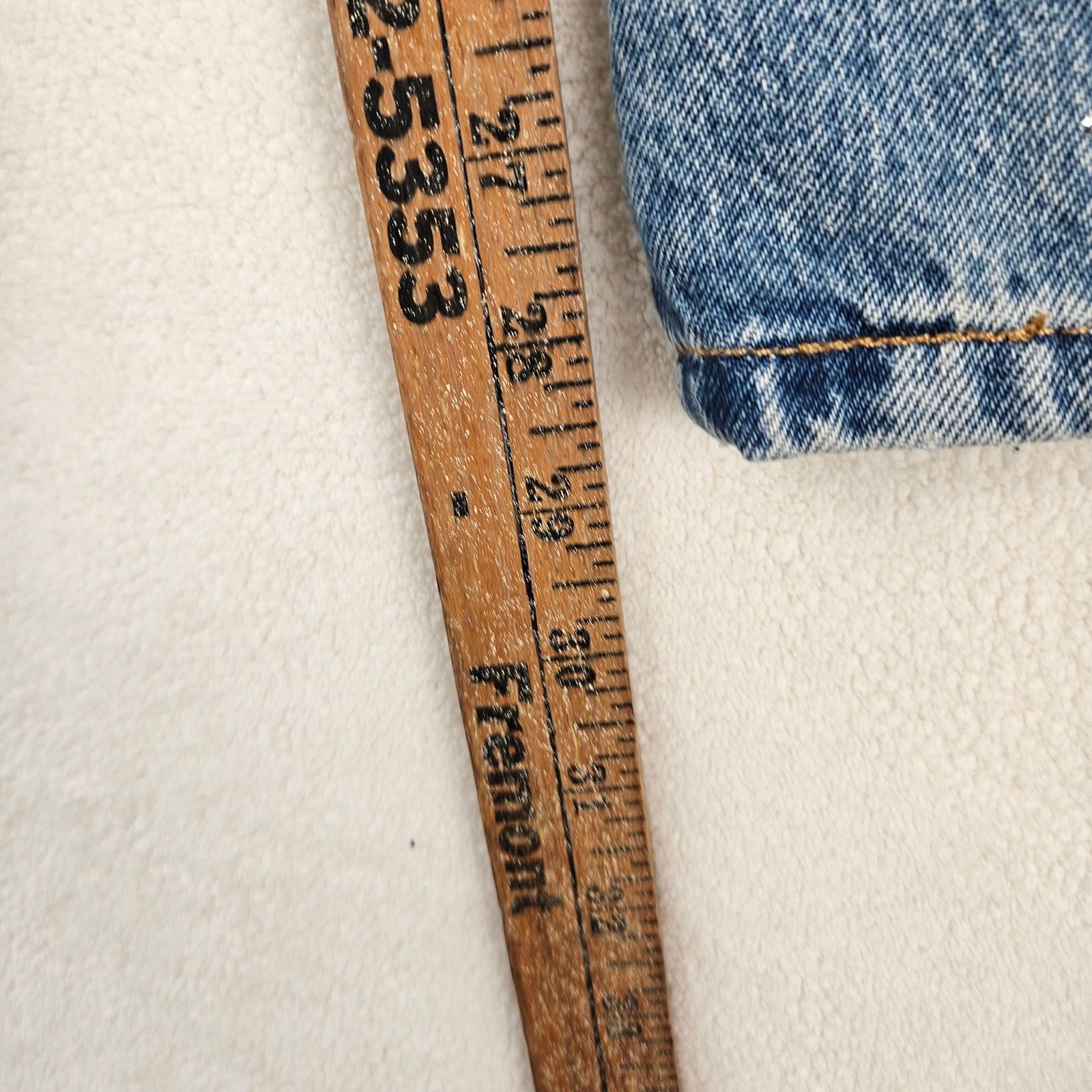 Levi's LEVI'S 501 X BEYONCE 90S STRAIGHT JEANS 26X30 CRYSTAL Size 26" / US 2 / IT 38 - 4 Thumbnail
