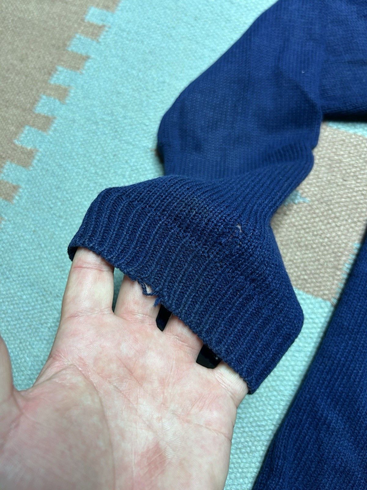 Vintage Vintage 60s acrylic knit sweater button cardigan women’s M ? Size M / US 6-8 / IT 42-44 - 3 Thumbnail