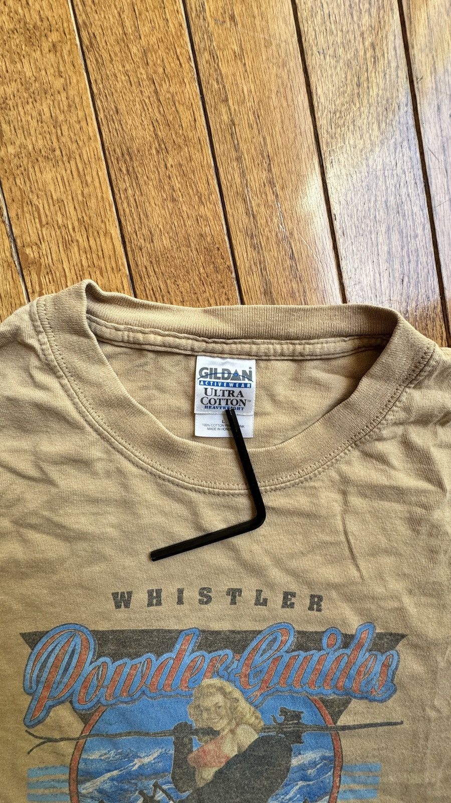 Other Vintage whistler t-shirt Size US L / EU 52-54 / 3 - 3 Thumbnail