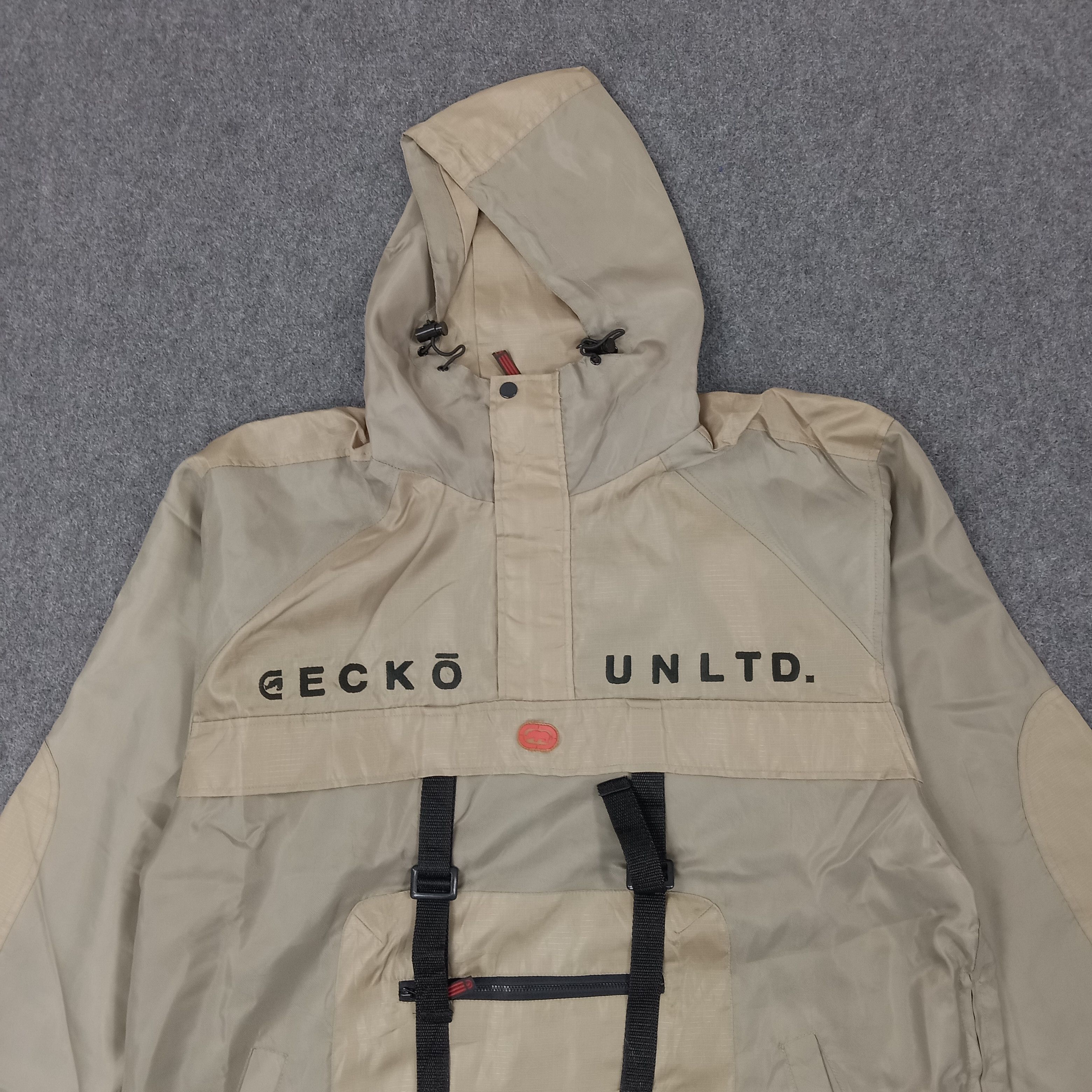 Ecko Unltd. × Vintage The Ecko Ultd. Gorpcore Style Jacket C214N7 Size US XXL / EU 58 / 5 - 2 Thumbnail