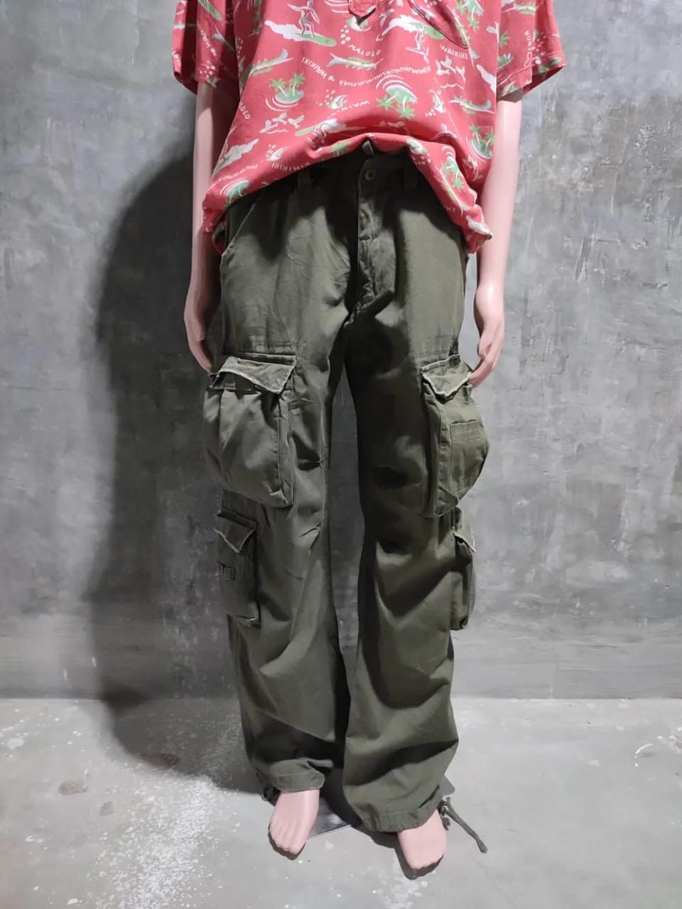 Japanese Brand BCBS 3D Multipocket Cargo Tactical Pants Size US 33 - 2 Thumbnail