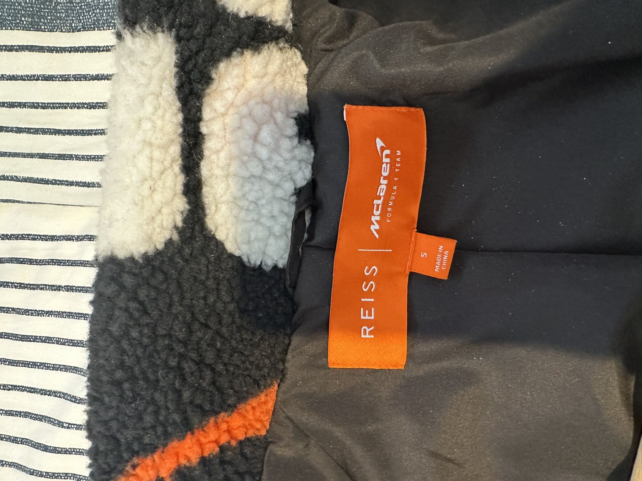 Reiss REISS x McLaren F1 Team Fleece Jacket Unisex Fit in Black Size US S / EU 44-46 / 1 - 6 Thumbnail