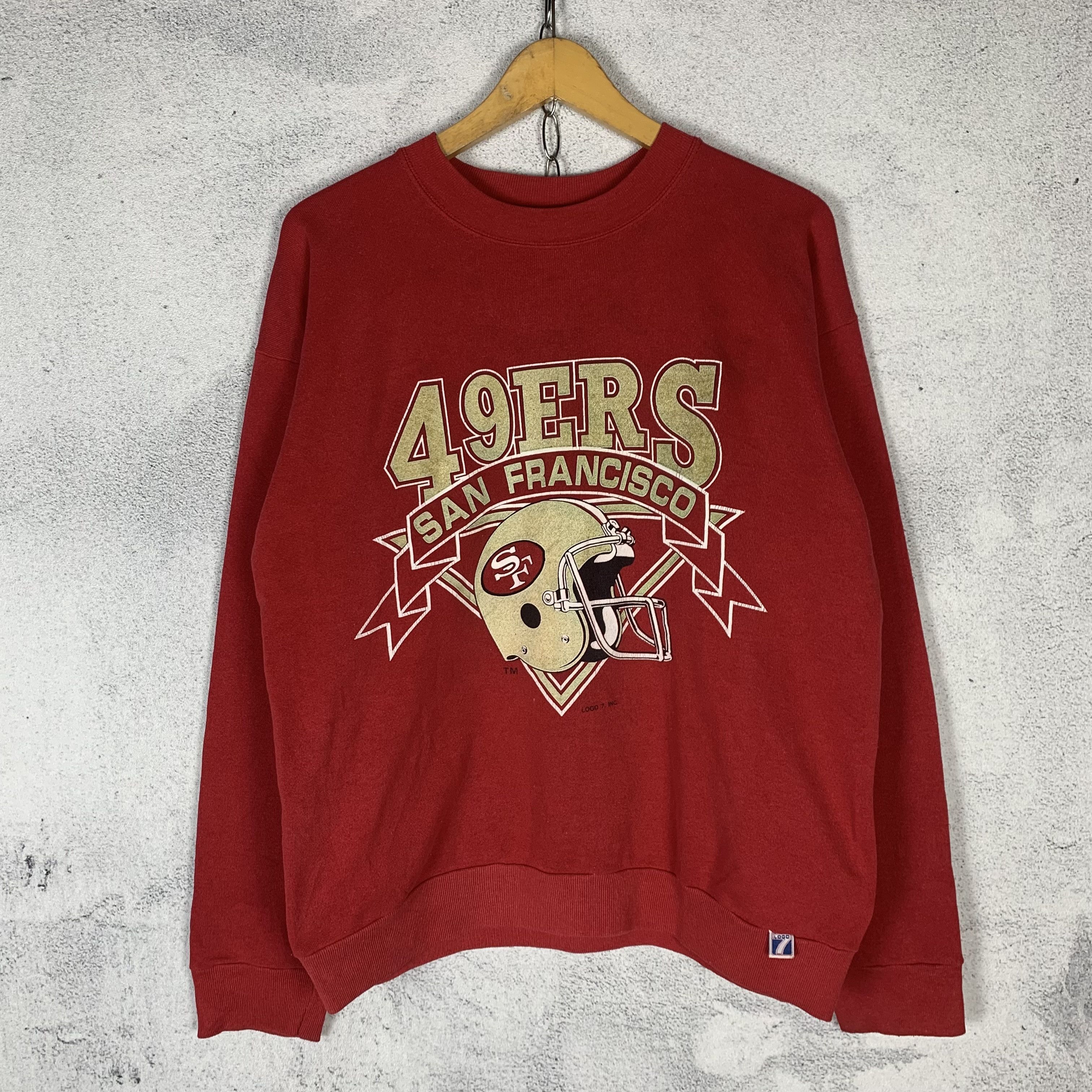 Vintage Logo NFL San Fransisco 49ers Sweatshirt Crewneck