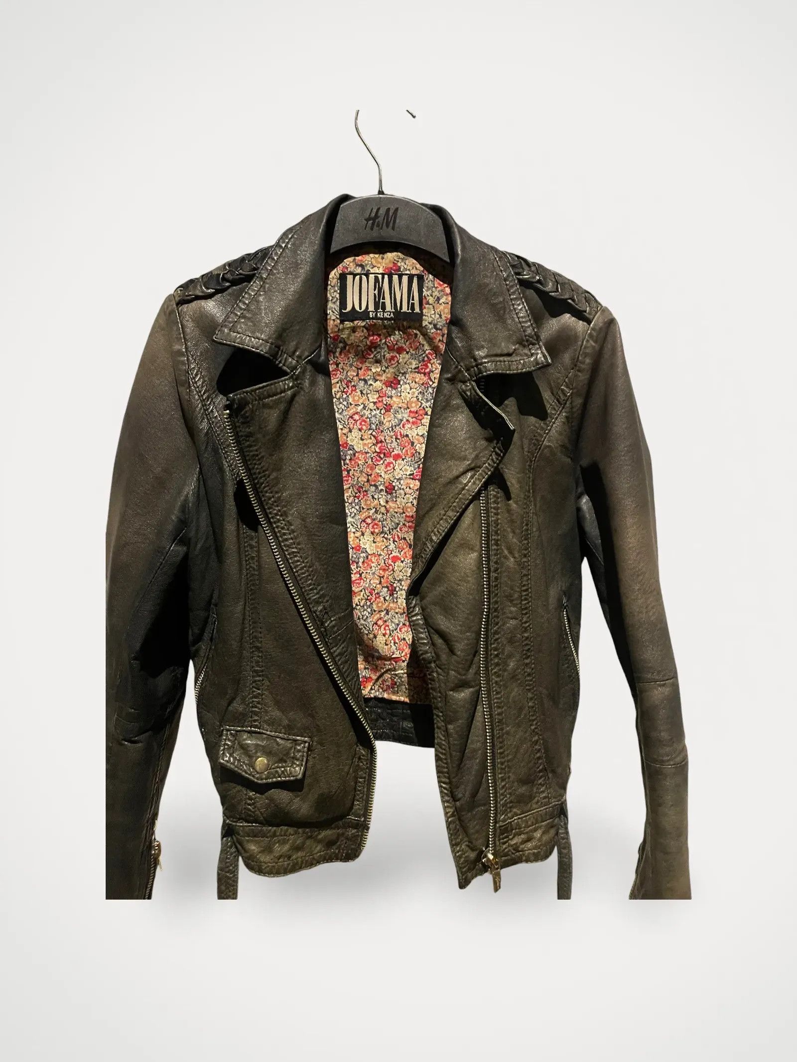 JOFAMA Jofama Jofama by Kenza Leather Jacket Size XS / US 0-2 / IT 36-38 - 1 Thumbnail