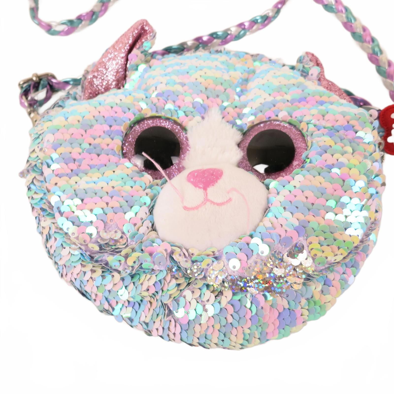 Tyler The Creator 2019 TY Flippables Sequin Whimsy the Cat 9" Fashion Purse Size ONE SIZE - 2 Thumbnail