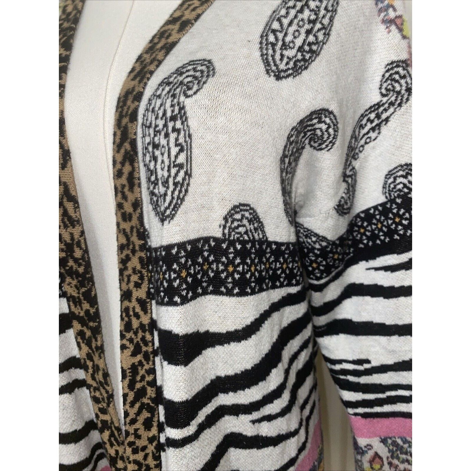 Anthropologie ANTHROPOLOGIE Open Cardigan Sweater. Women XS Runs Big Boho Size XS / US 0-2 / IT 36-38 - 2 Thumbnail