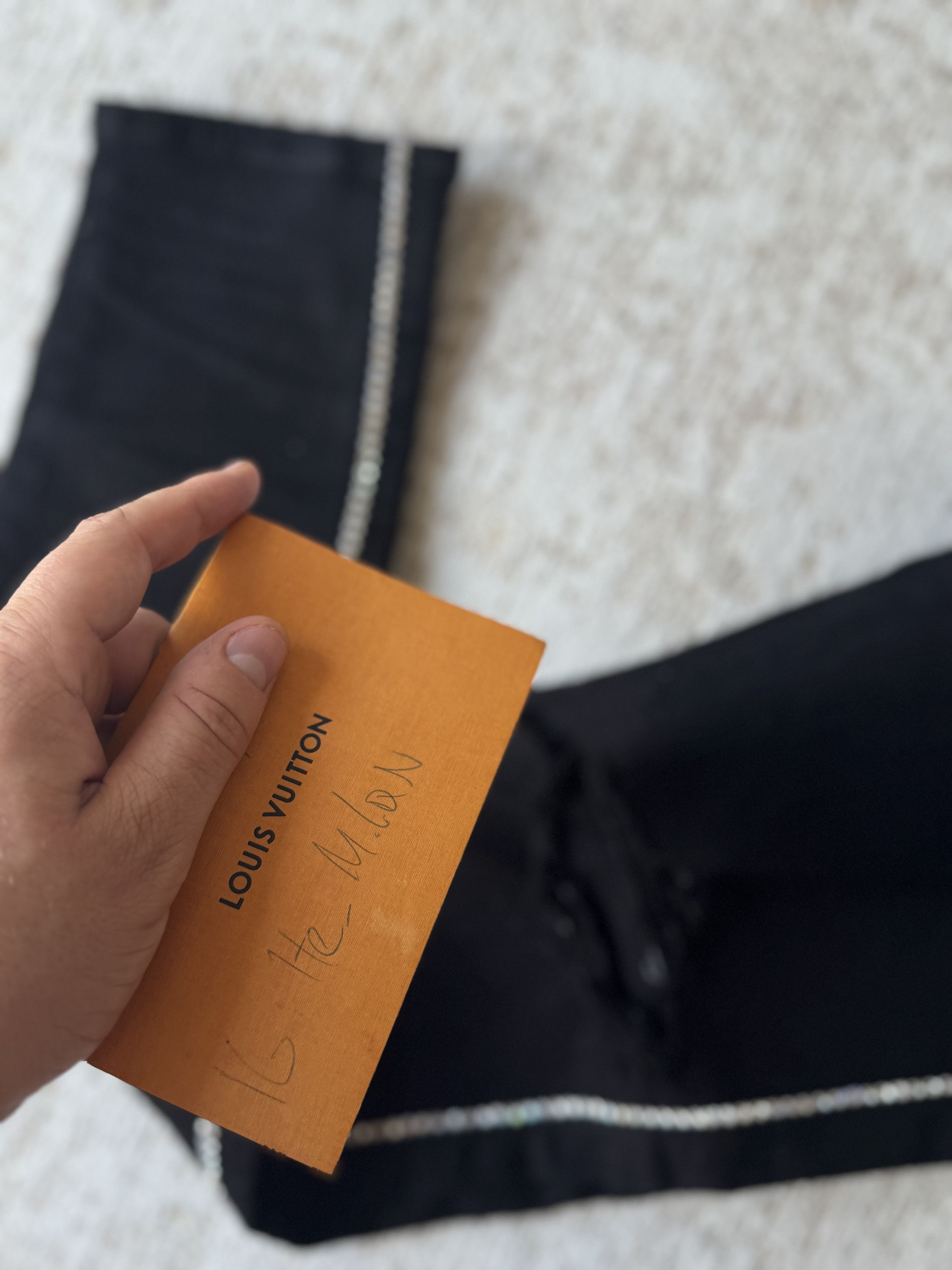 Amiri AMIRI CRYSTAL TRACK | SIZE 34 Size US 34 / EU 50 - 10 Thumbnail