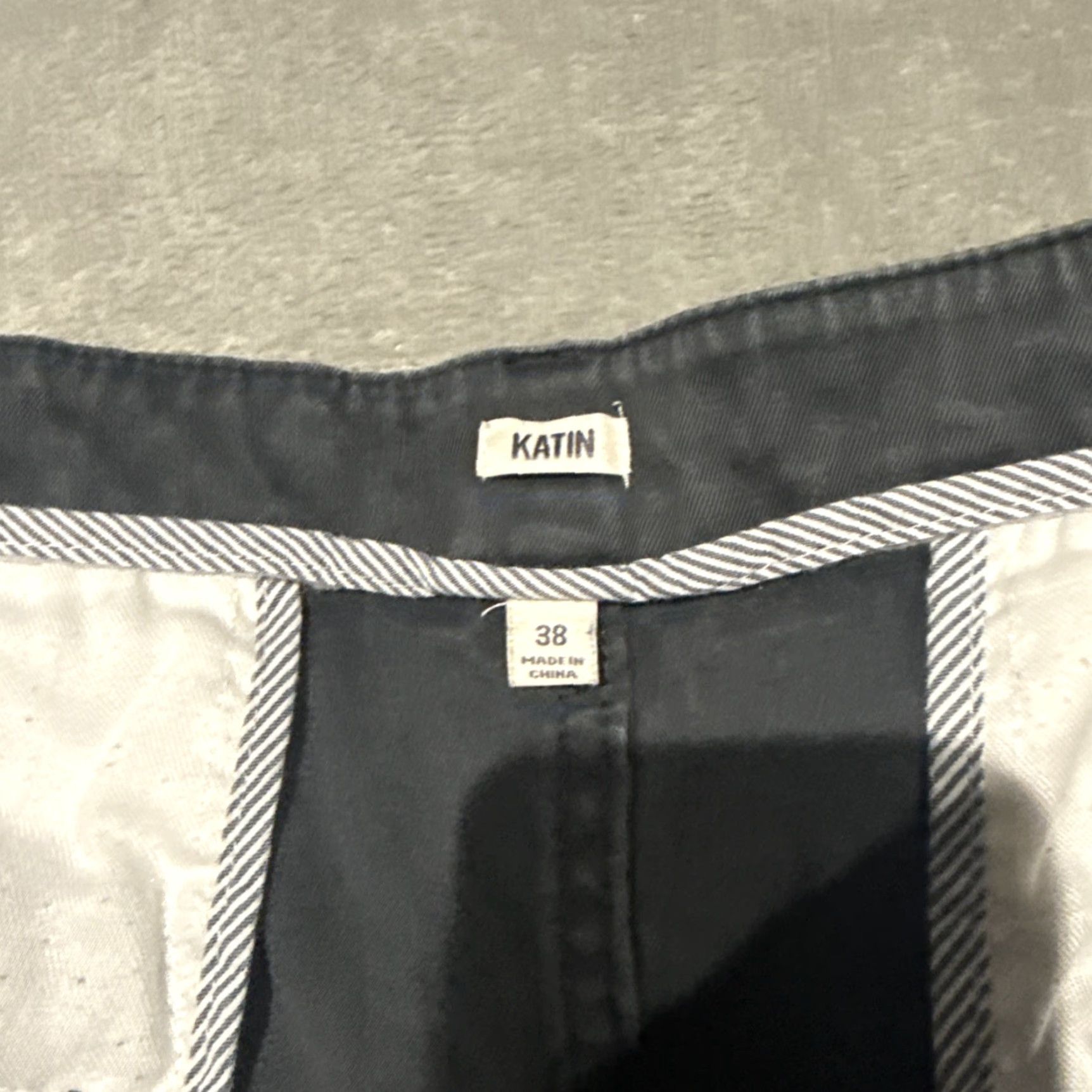 Katin Katin Shorts Mens 38 Blue Cotton Pockets Beach Summer USA 90s Surf Chino Casual Mens Size US 38 / EU 54 - 3 Thumbnail