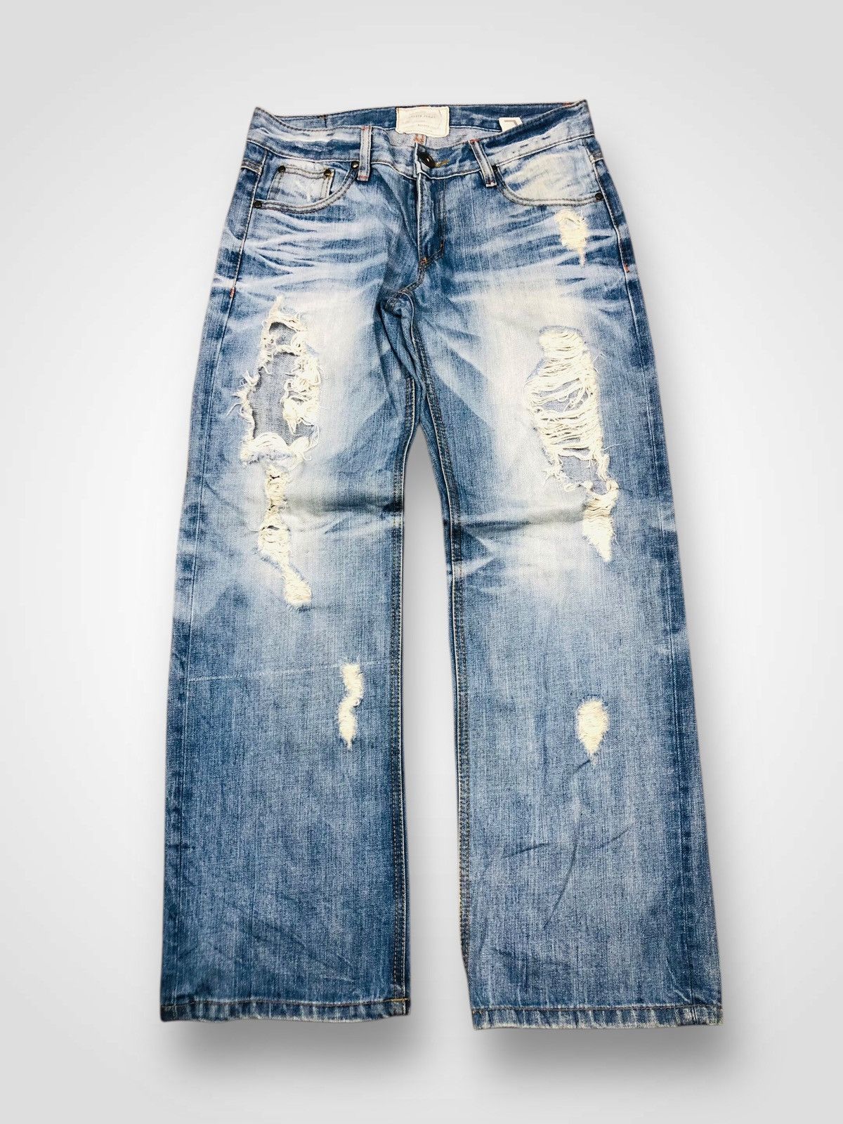 Other Lolita Distress Jeans (34) Size US 33 - 1 Thumbnail