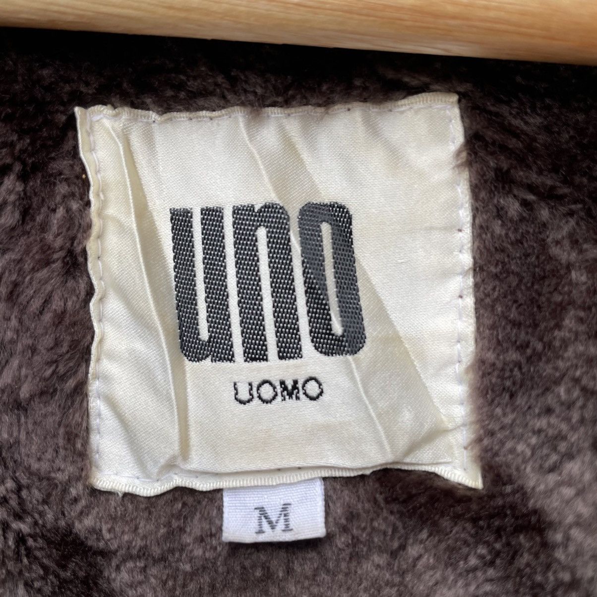 Japanese Brand × Vintage Vintage Japanese Brand Uno Uomo Leather Jacket Size US M / EU 48-50 / 2 - 11 Thumbnail