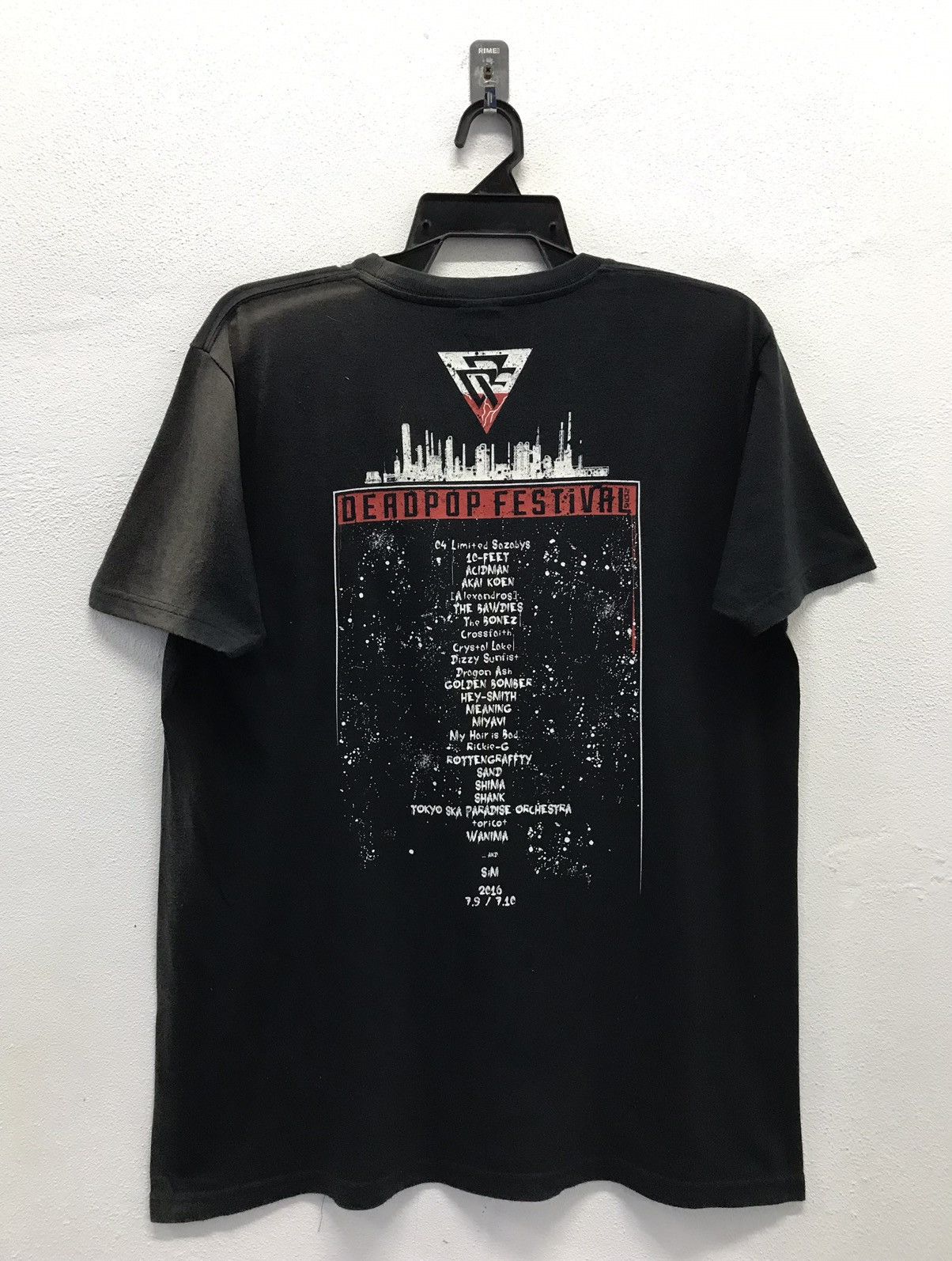 Band Tees × Japanese Brand United Athle Dead Pop Festival 2016 Shirt Size US XL / EU 56 / 4 - 2 Thumbnail