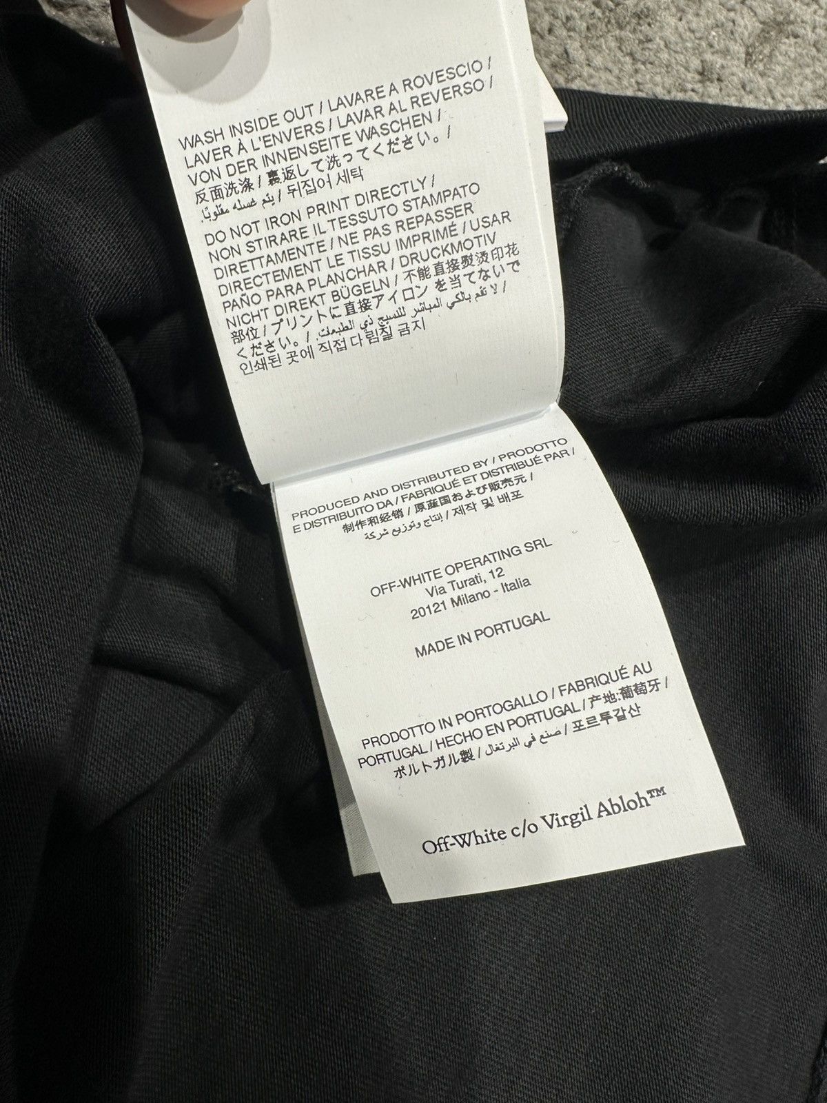 Off-White OFF-WHITE - Star Arrow Skate T-Shirt Black White Size US M / EU 48-50 / 2 - 6 Thumbnail
