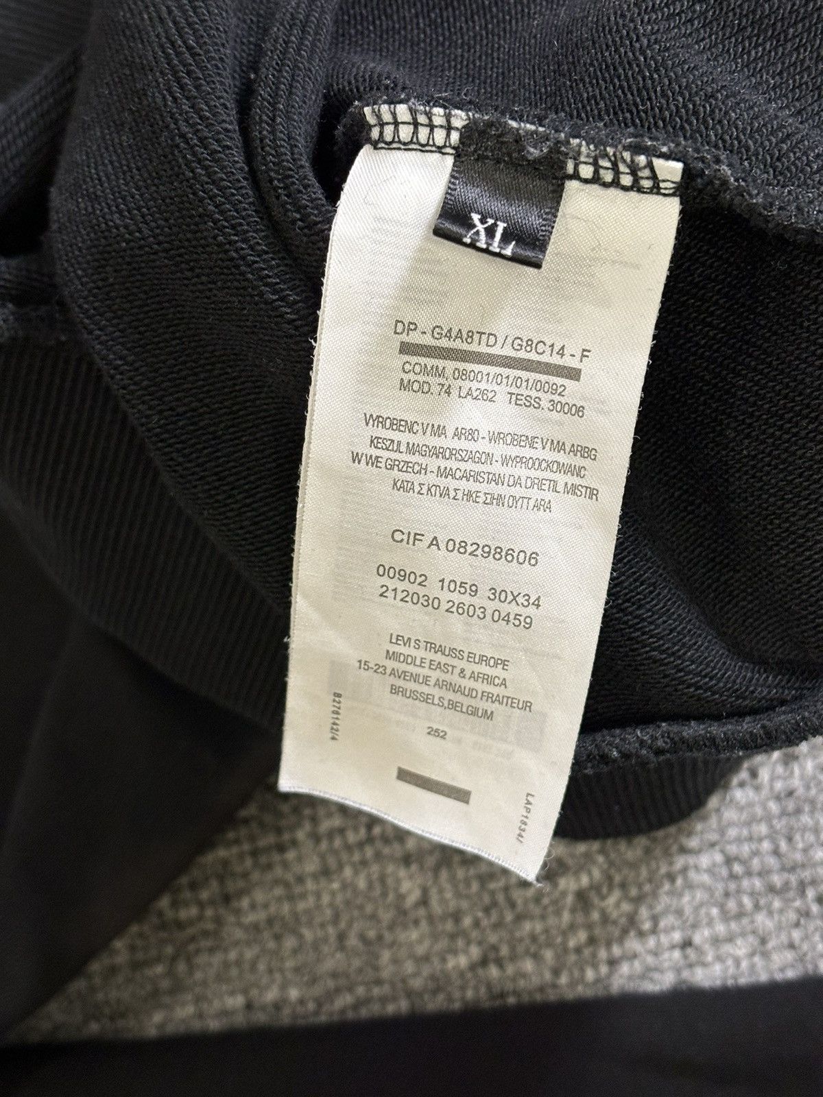 Hood By Air Hood by air crystals black hoodie Size US XL / EU 56 / 4 - 9 Thumbnail