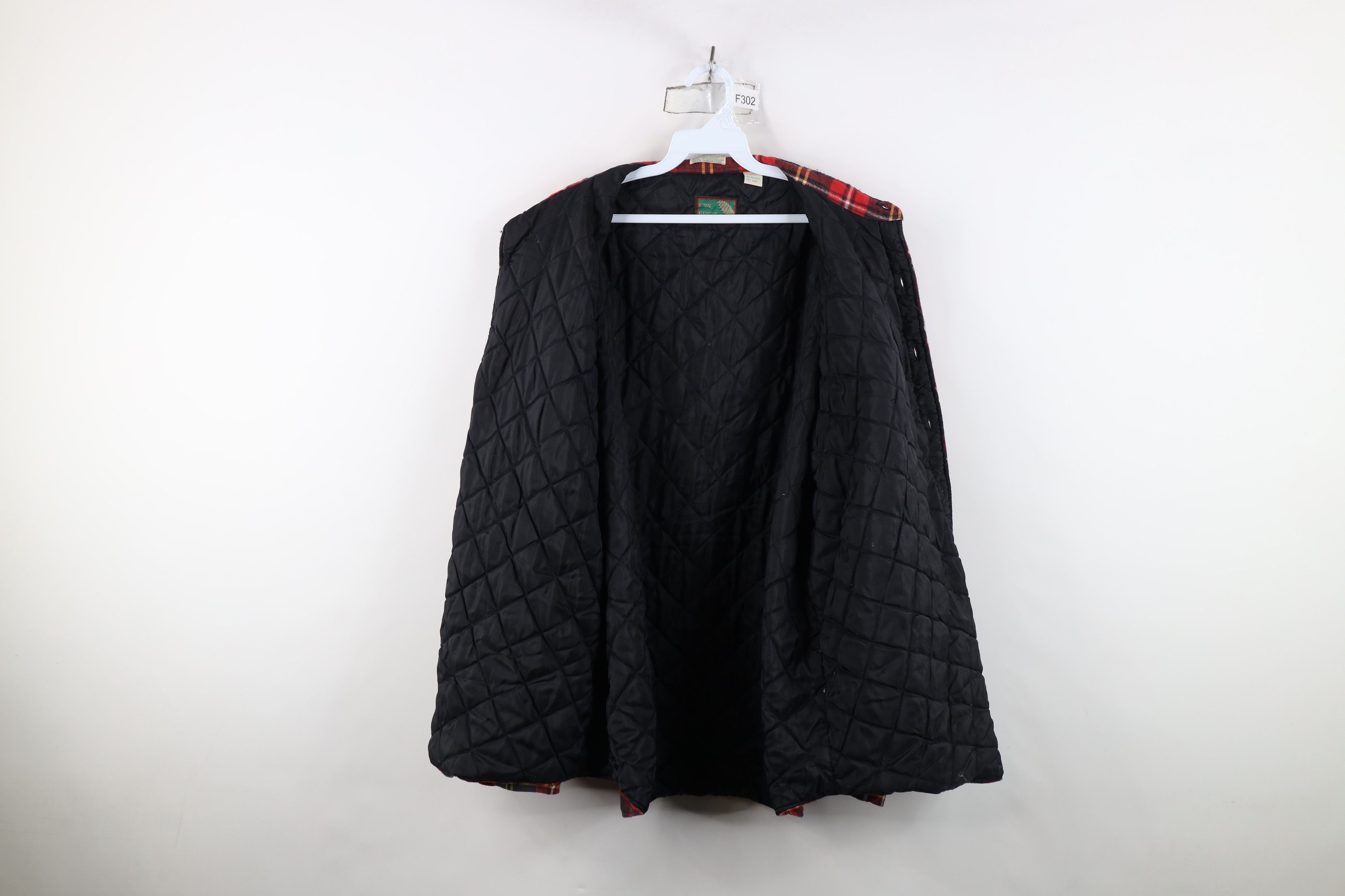 Vintage Vintage 90s Streetwear Quilted Flannel Button Shirt Jacket Size US M / EU 48-50 / 2 - 10 Thumbnail