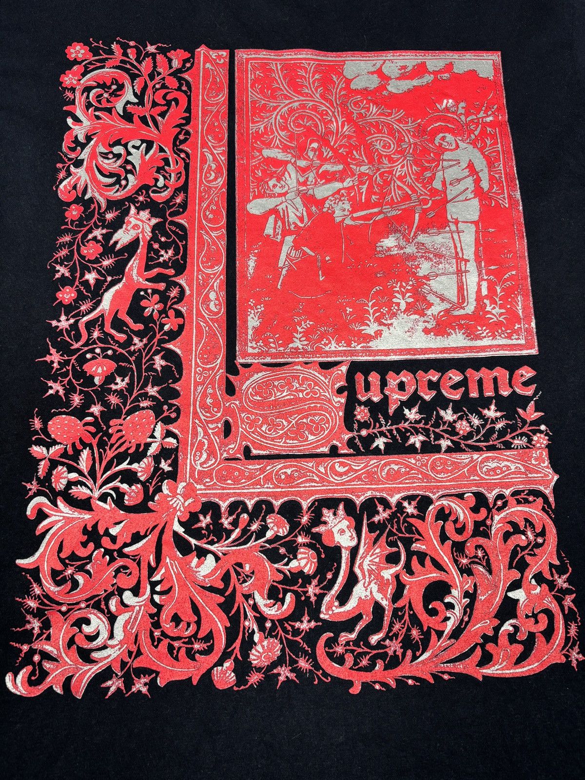 Supreme Supreme Saint Sebastian L/S Medieval Graphic Long Sleeve Size US M / EU 48-50 / 2 - 3 Thumbnail