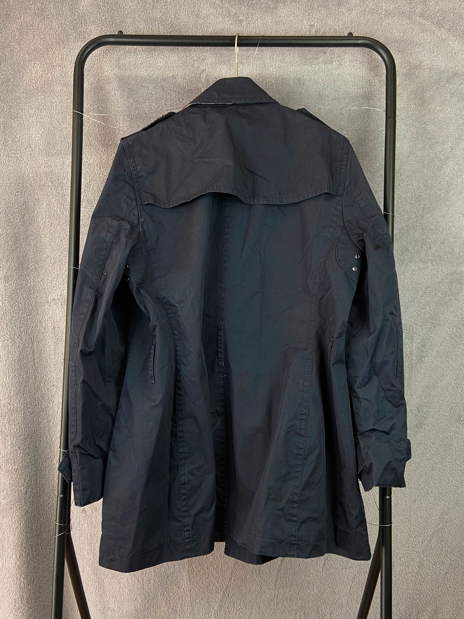 Burberry Coat Burberry Brit navy nova check luxury vintage Size US XXL / EU 58 / 5 - 6 Thumbnail
