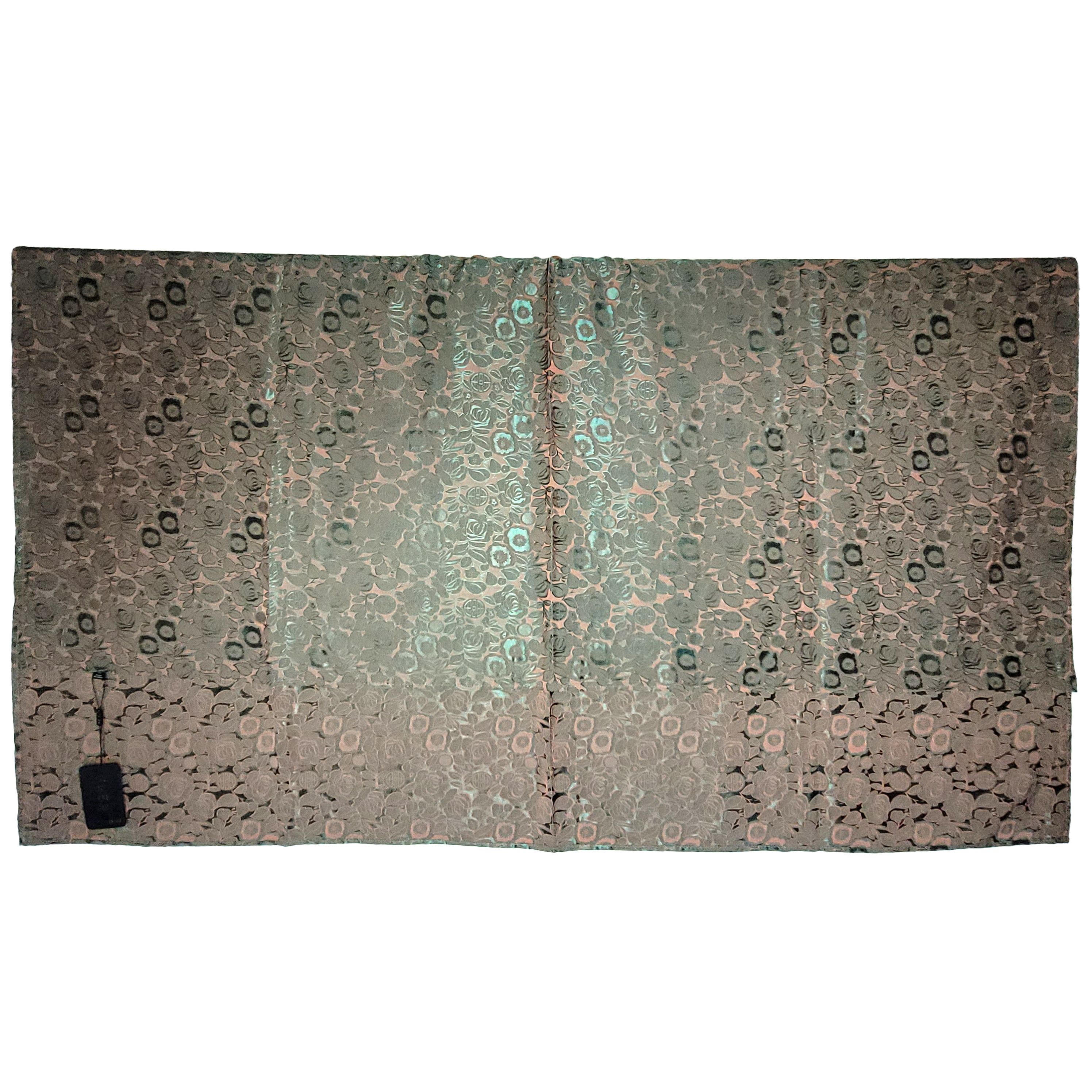 Other NWT Double-Sided Silk Scarf 52"x52" Large Square Wrap 3019 Size ONE SIZE - 3 Thumbnail
