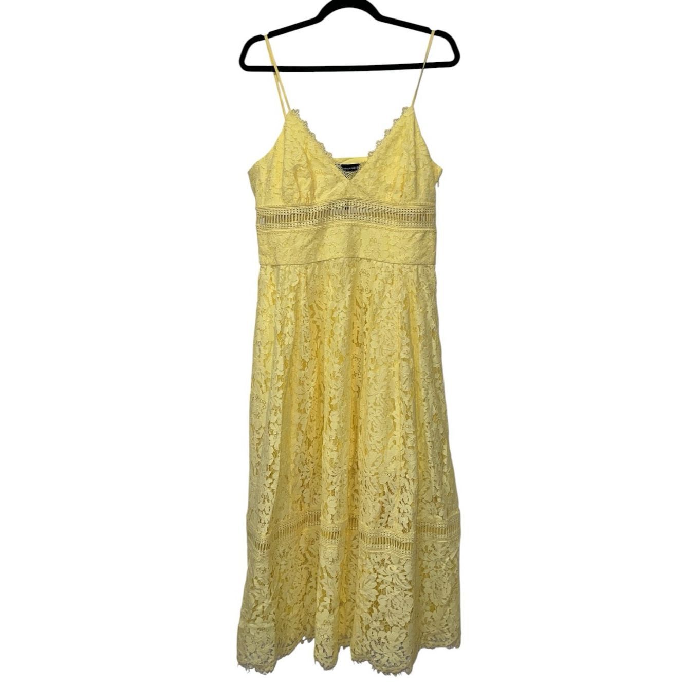 Generation Love Generation Love Emma Lace Maxi Dress NWT Citrine Yellow Med Size M / US 6-8 / IT 42-44 - 3 Thumbnail