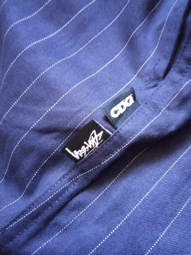 Comme des Garcons × Stussy CDG x Stussy Pin Striped Beach Pant - M Size US 32 / EU 48 - 2 Thumbnail