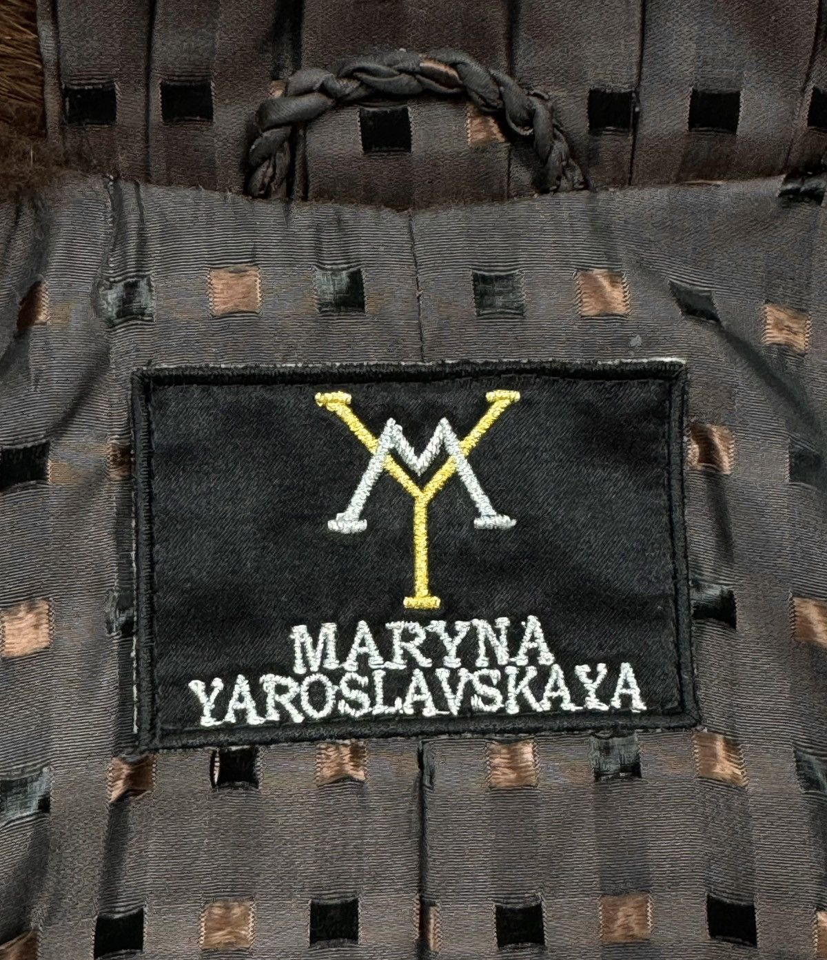 Designer × Genuine Leather Maryna Yaroslavskaya Real Fur Nutria Leather Coat size S Size S / US 4 / IT 40 - 16 Thumbnail