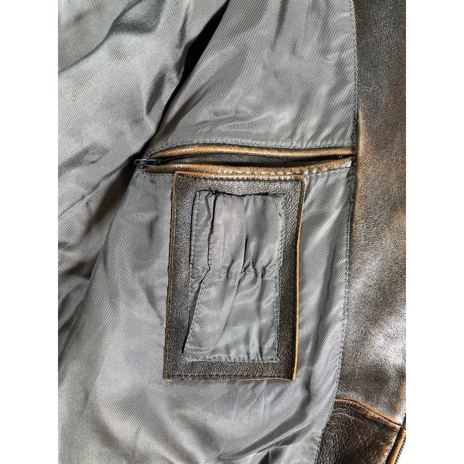 Pelle Pelle Pelle Pelle 1978 Studded Brown Varsity Jacket Size US XXL / EU 58 / 5 - 6 Thumbnail