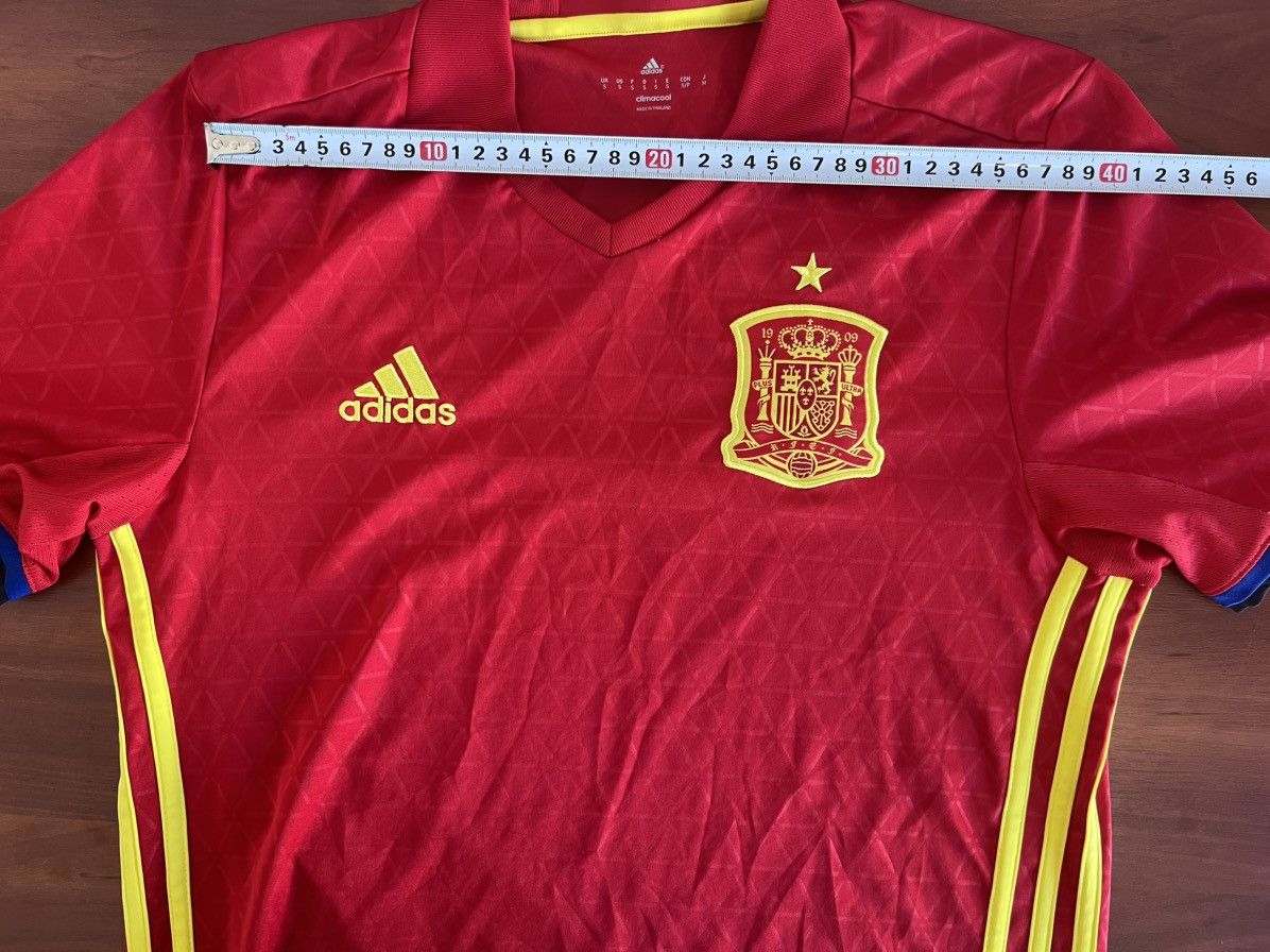 Adidas 2015/16 Adidas Spain Team Home Soccer Jersey Men’s Size S Size US S / EU 44-46 / 1 - 10 Thumbnail