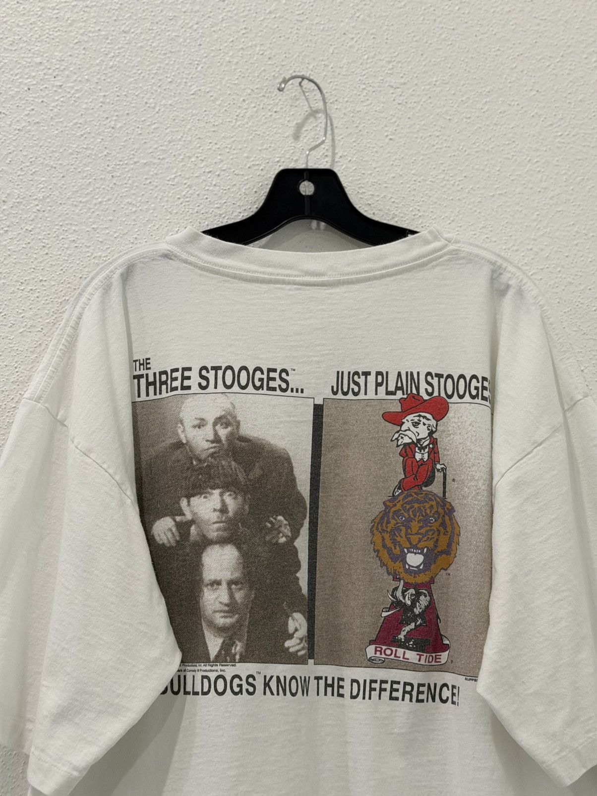 NCAA Vintage 90s Mississippi State Bulldogs The 3 Stooges XXL Size US XXL / EU 58 / 5 - 2 Thumbnail
