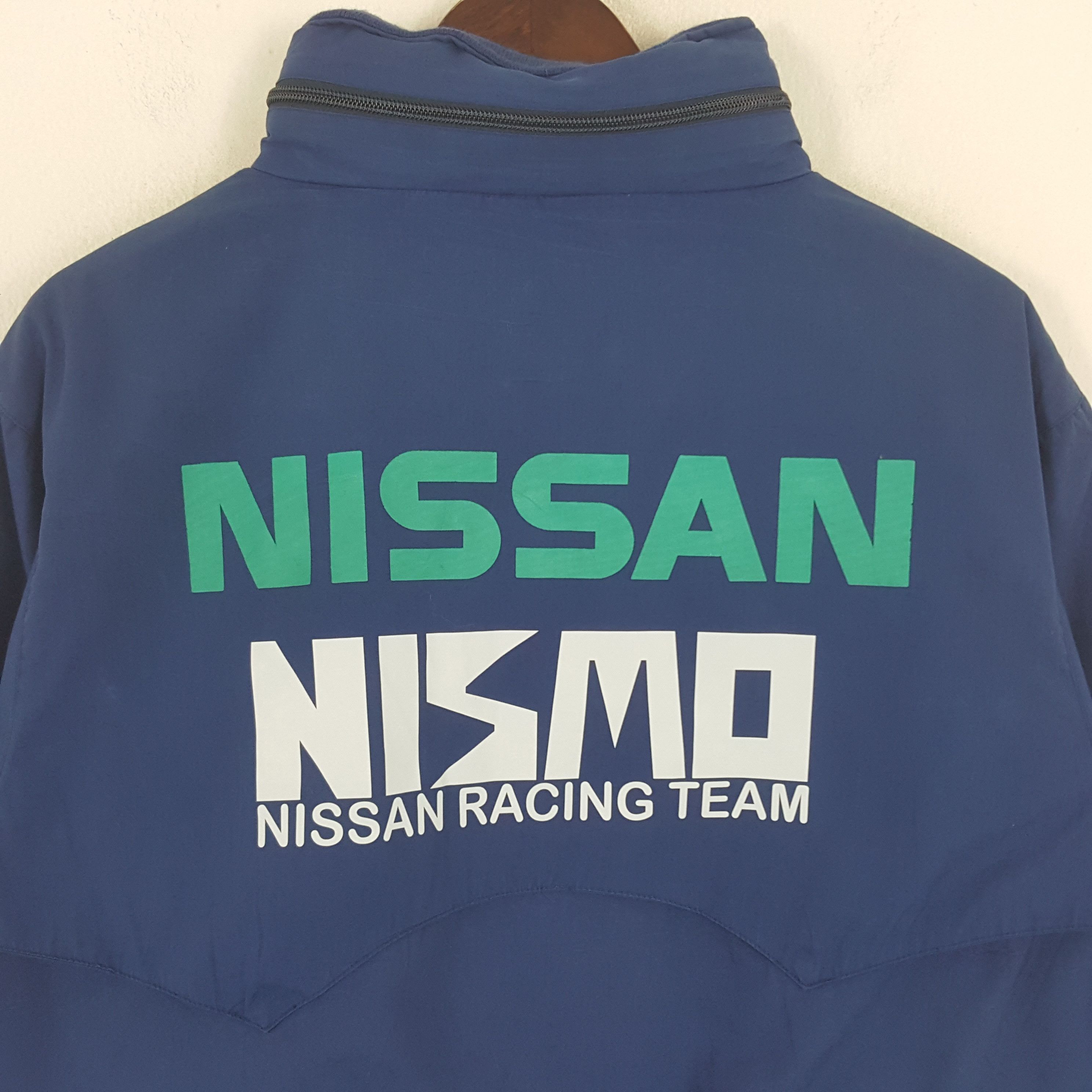 Japanese Brand × Vintage Vintage NISMO Nissan Racing Team Custom Art Sport Jacket Size US M / EU 48-50 / 2 - 2 Thumbnail