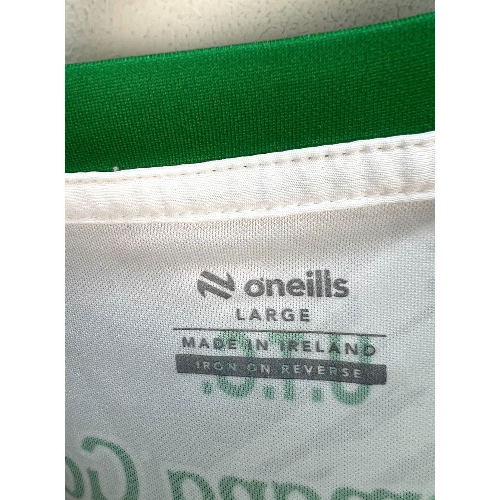 O'Neills Oneills Shirt GFC Boston Connemara Gaels Size L White Men Size US L / EU 52-54 / 3 - 5 Thumbnail