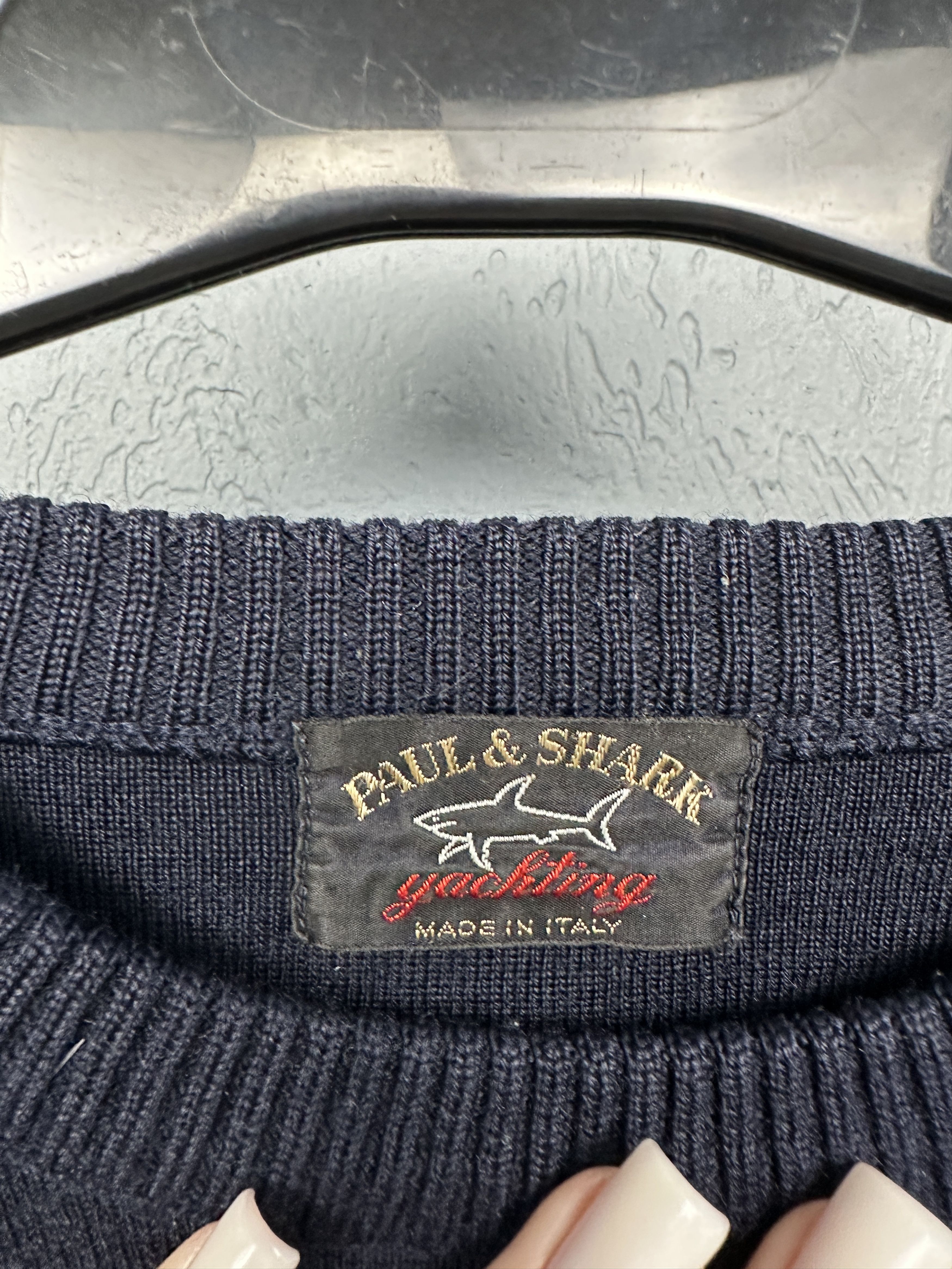 Paul & Shark Paul & Shark Vintage Mens Crew Neck Wool Sweater Size US M / EU 48-50 / 2 - 4 Thumbnail