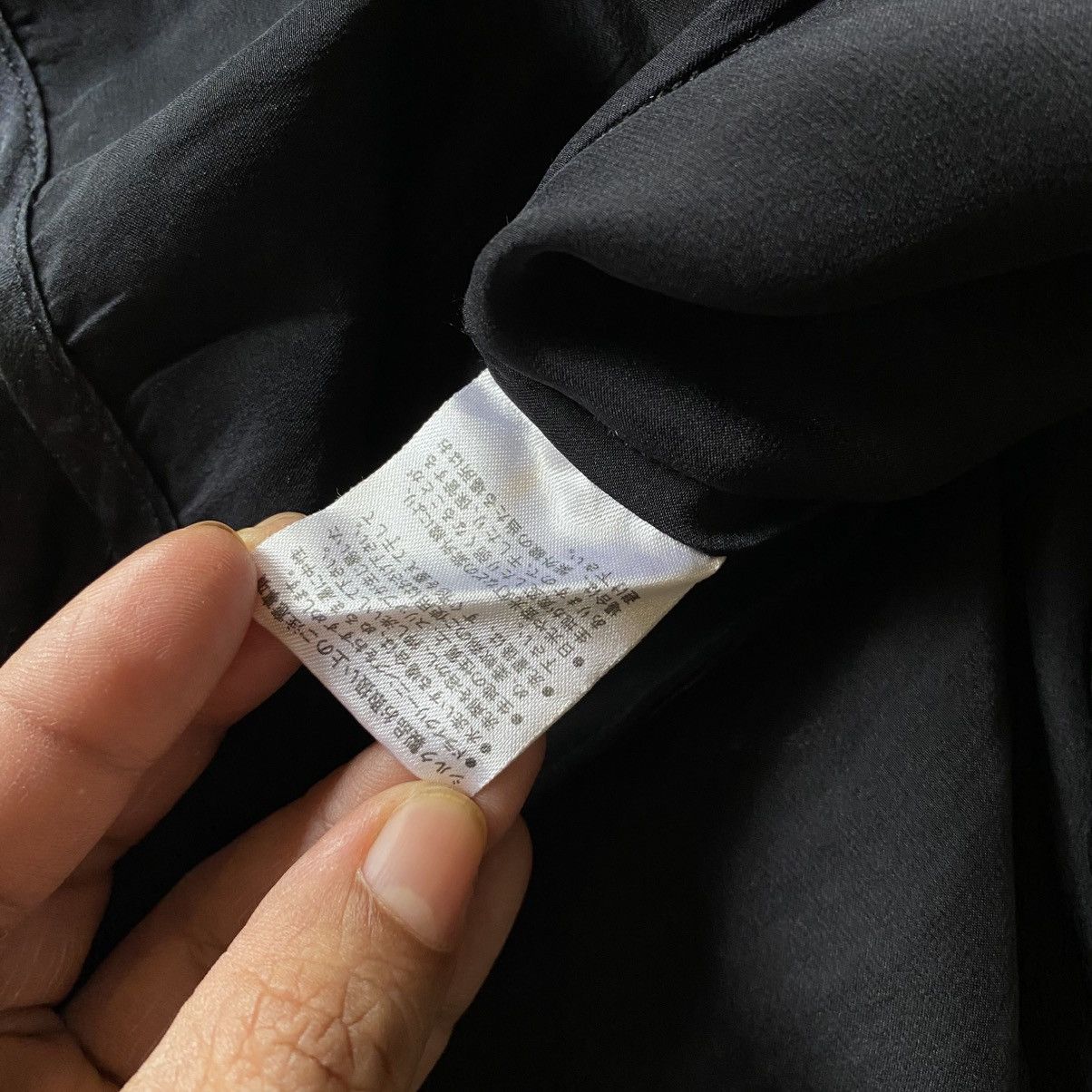 Yves Saint Laurent YVES SAINT LAURENT Black Pocket Shirt with White Buttons Size M / US 6-8 / IT 42-44 - 11 Thumbnail