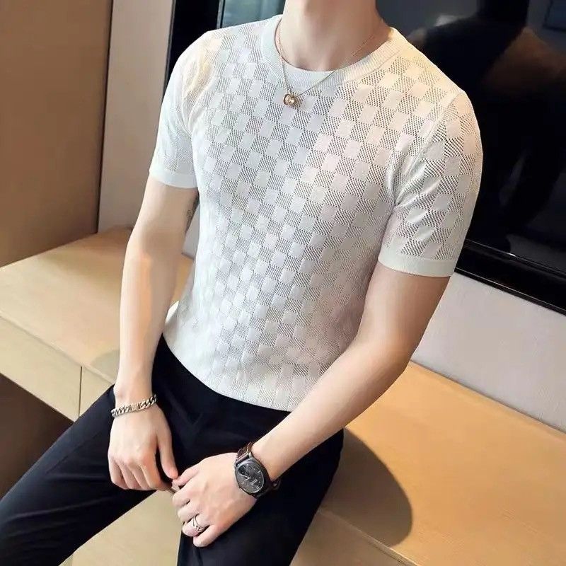 Other Streetwear Casual Men's Summer Short Sleeve T-shirt Size US XL / EU 56 / 4 - 1 Thumbnail