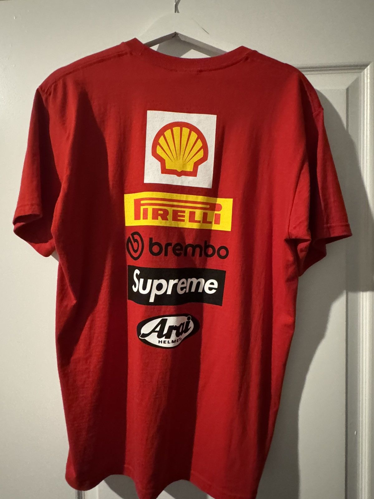 Supreme Supreme Red Ducati Shirt Size US M / EU 48-50 / 2 - 2 Thumbnail