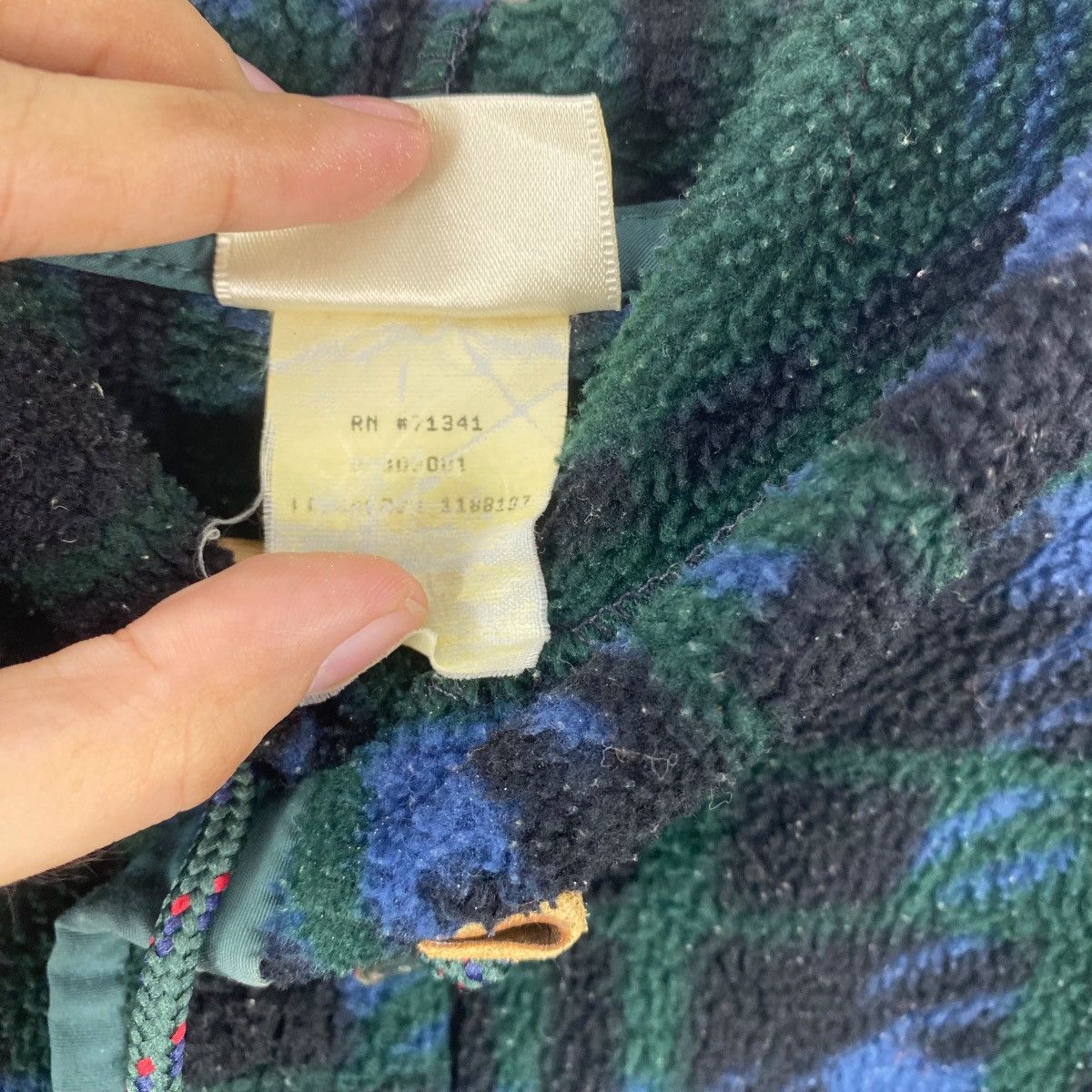 L.L. Bean Vintage L.L.BEAN Freeport Maine Deep Pile Fleece Hoodie Size US M / EU 48-50 / 2 - 9 Thumbnail
