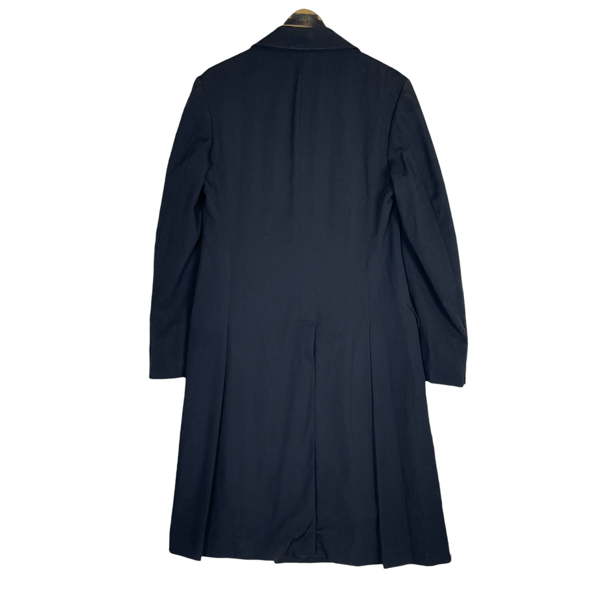 Yohji Yamamoto Yohji Yamamoto Pour Homme A/W 2011 Double Breasted Coat Size US S / EU 44-46 / 1 - 16 Thumbnail